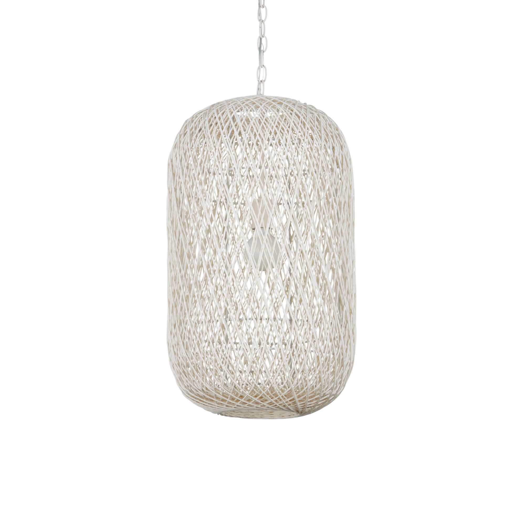 Cocoon 16 Inch Large Pendant by Currey and Company - Clearance