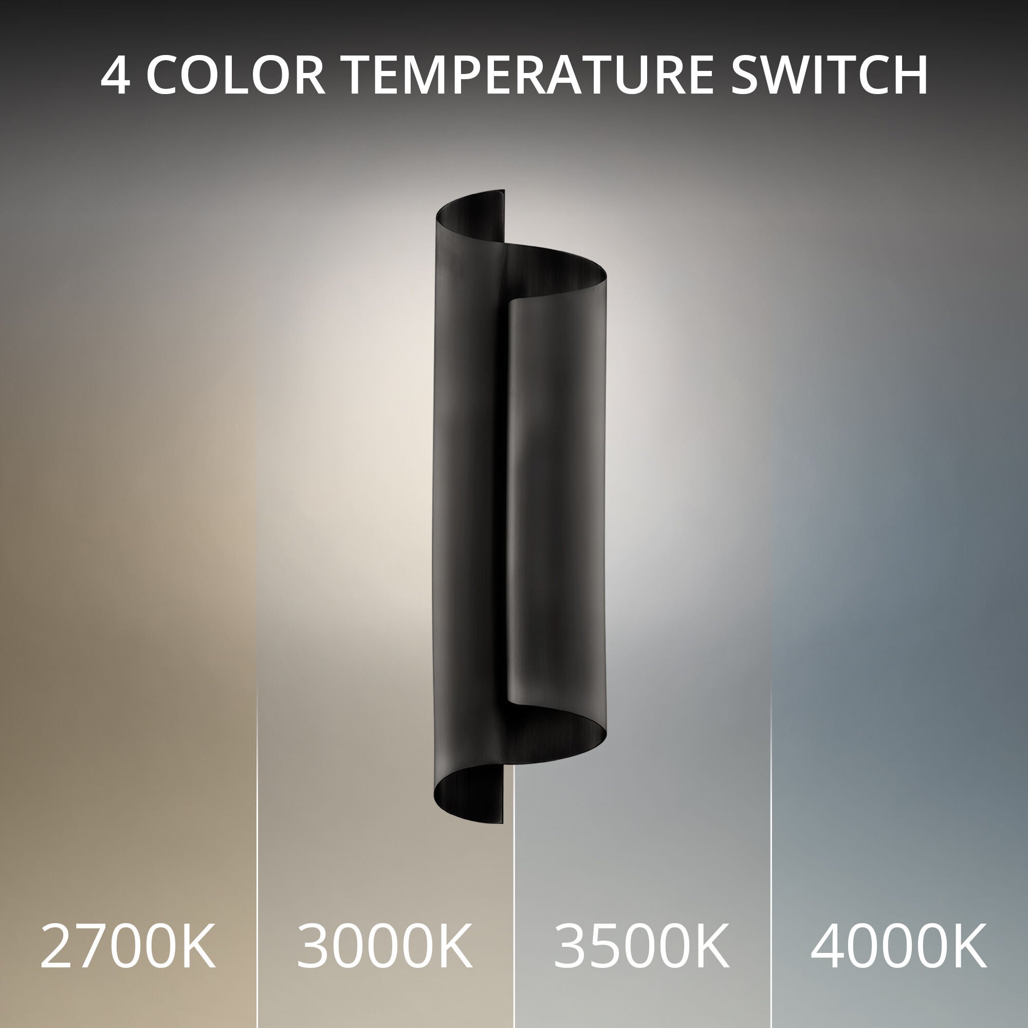 Shown in Black finish