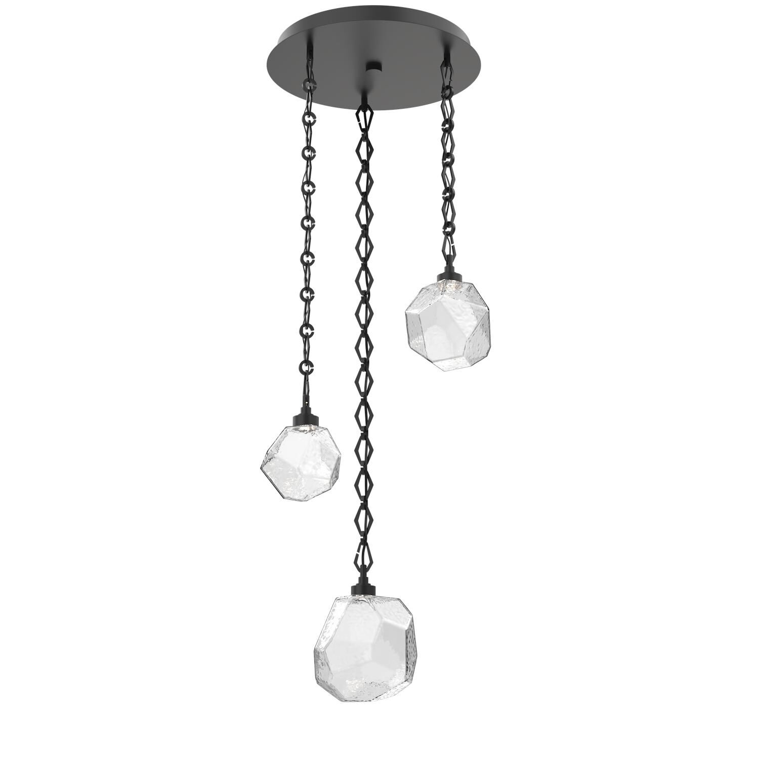 Levi Wilson Gem 21 Inch Multi Light Pendant by Hammerton Studio