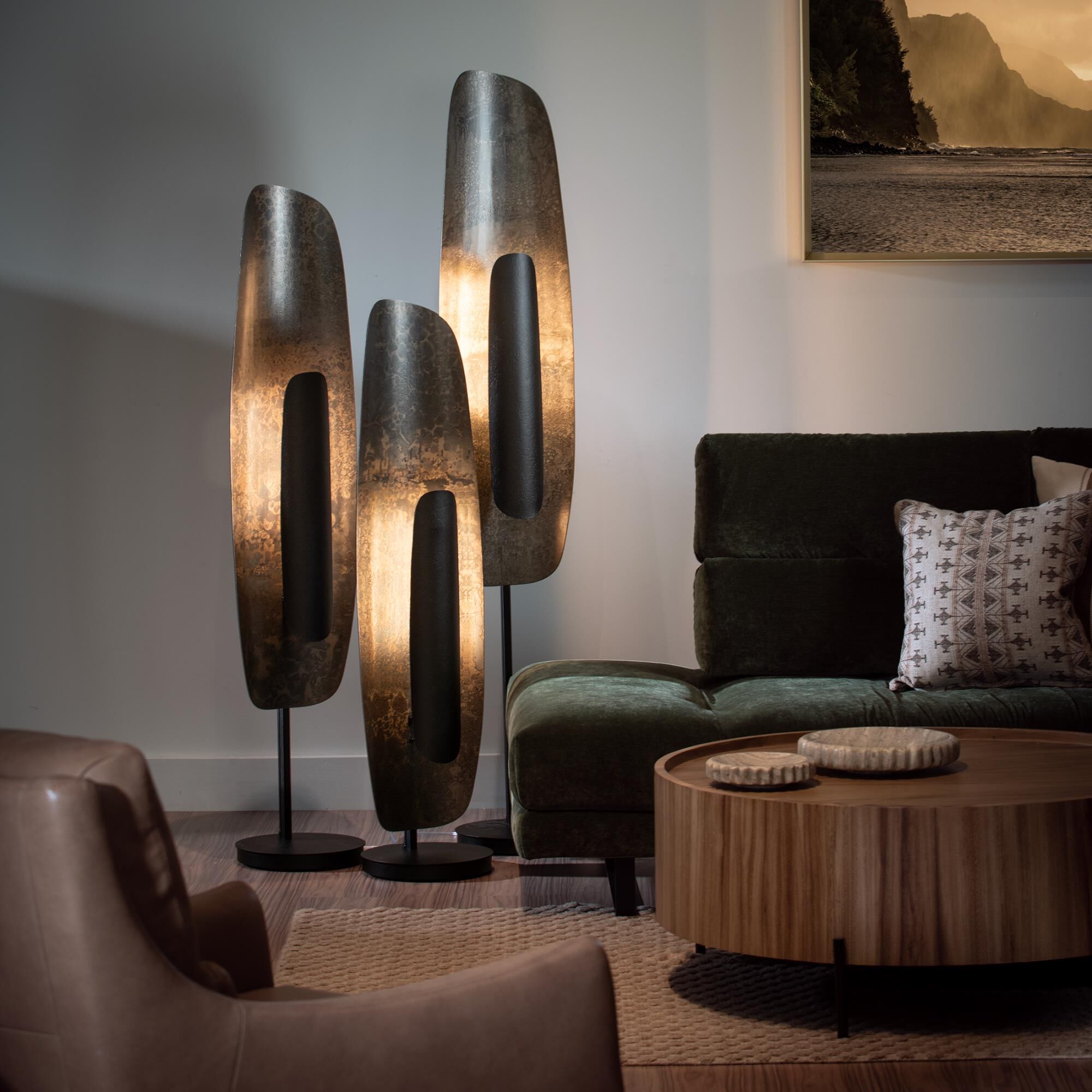 Shield 60 Inch Floor Lamp by Hubbardton Forge