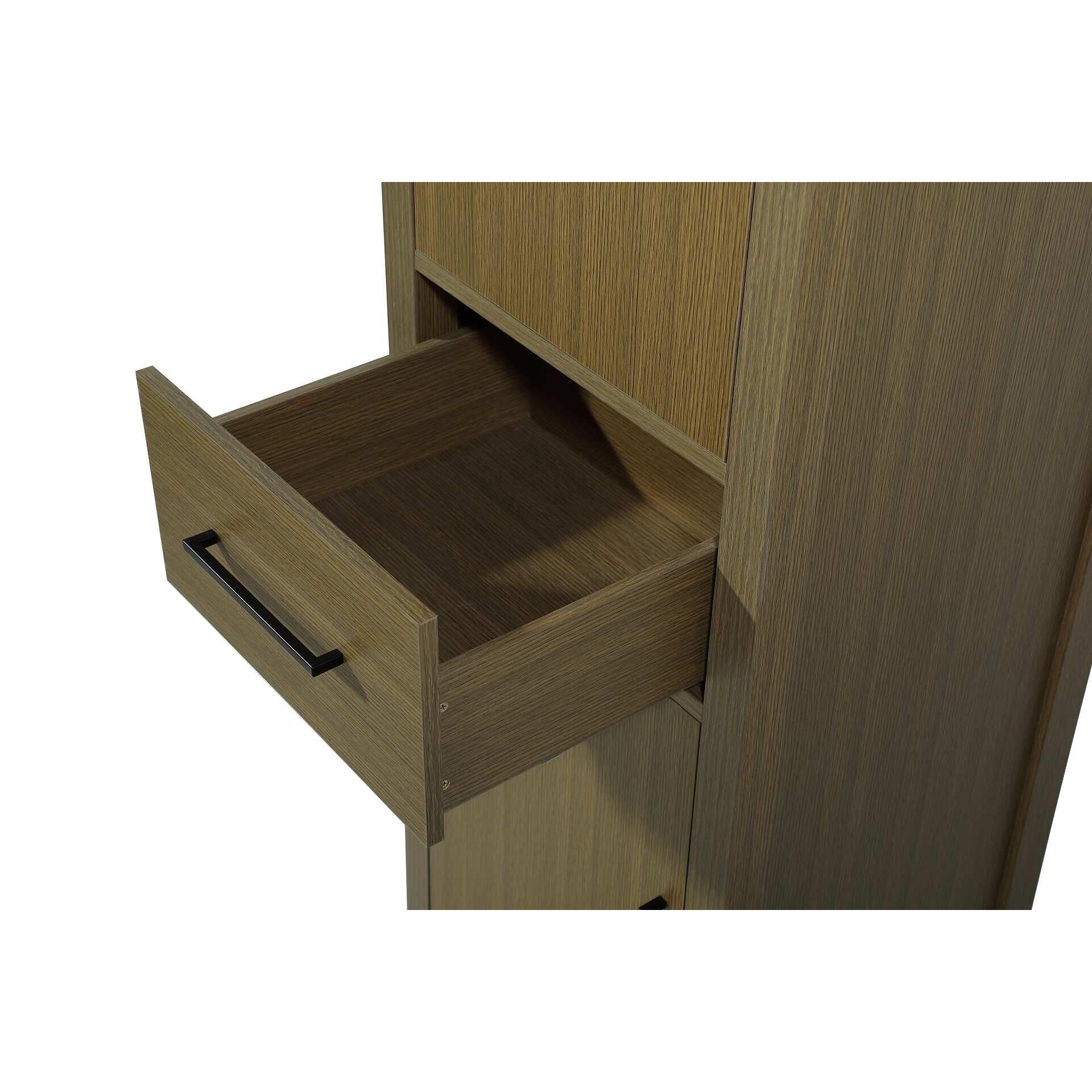 Millie 72 Inch Storage Cabinet by Elegant Decor