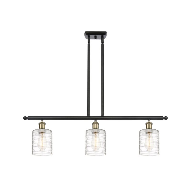 Bruno Marashlian Cobbleskill 36 Inch 3 Light Linear Suspension Light by Innovations Lighting