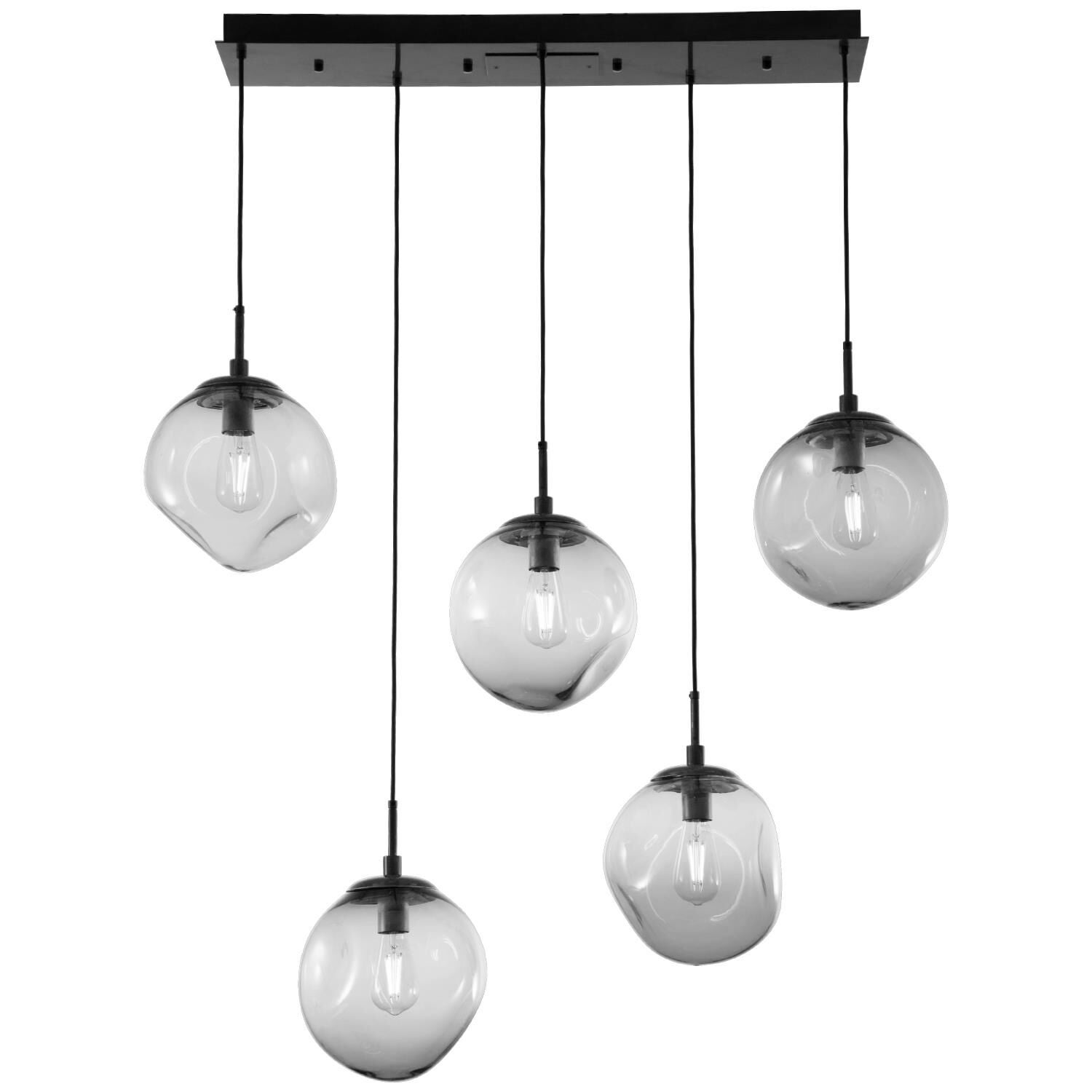 Levi Wilson Nebula 42 Inch 5 Light Linear Suspension Light by Hammerton Studio