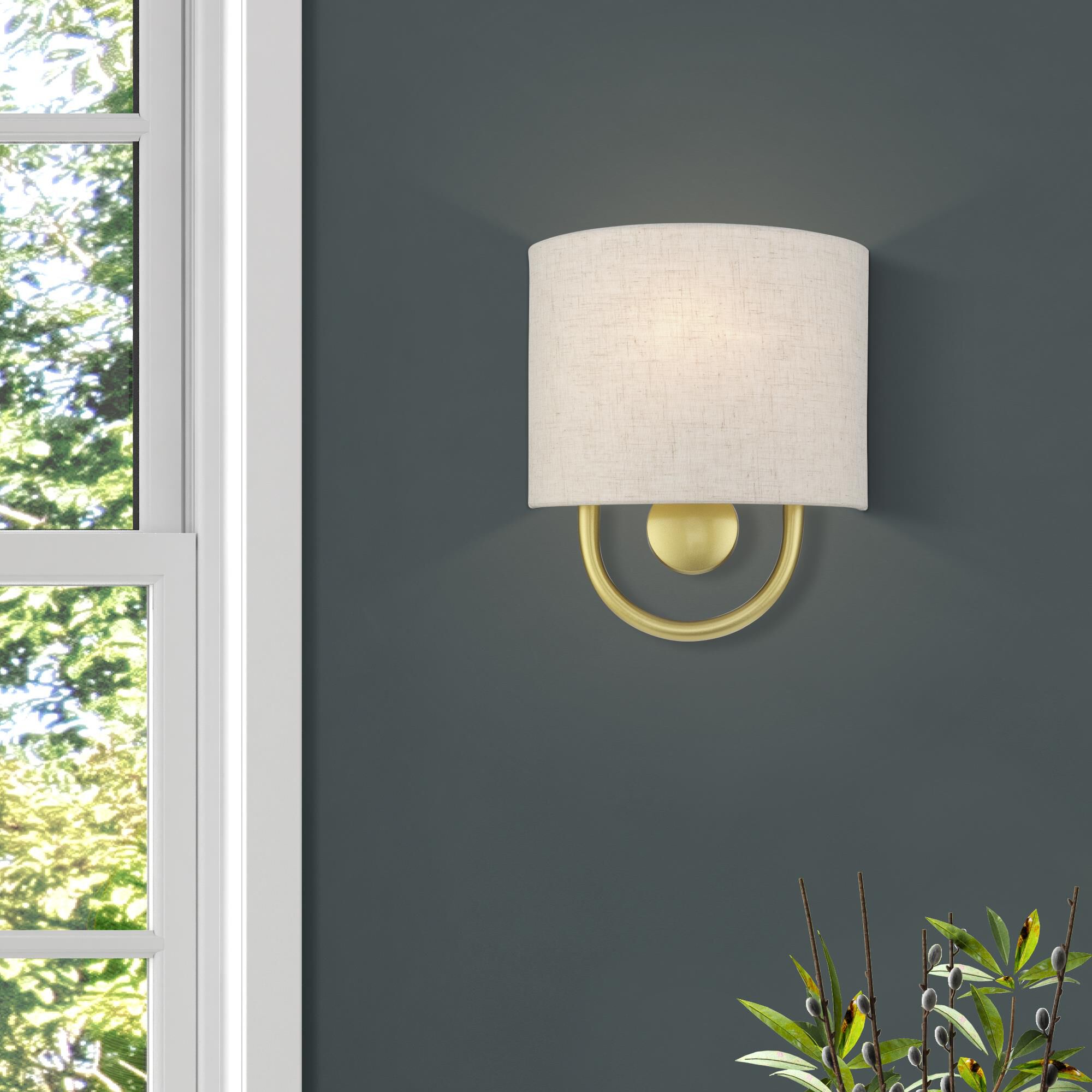 Stratton 9 Inch Wall Sconce by Livex Lighting