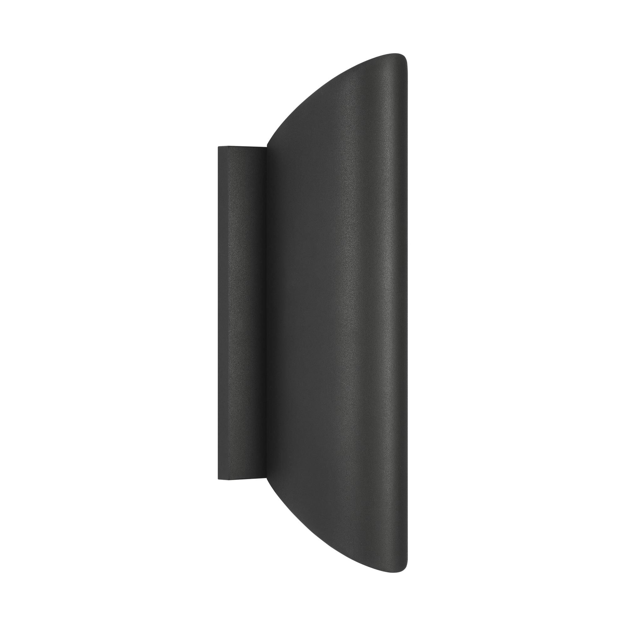 Shown in Textured Black finish and Textured Black shade