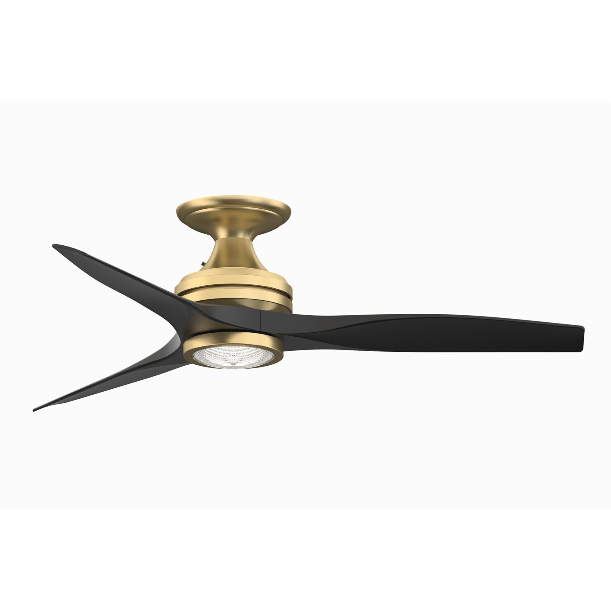 Shown in Brushed Satin Brass finish and Opal Frosted glass