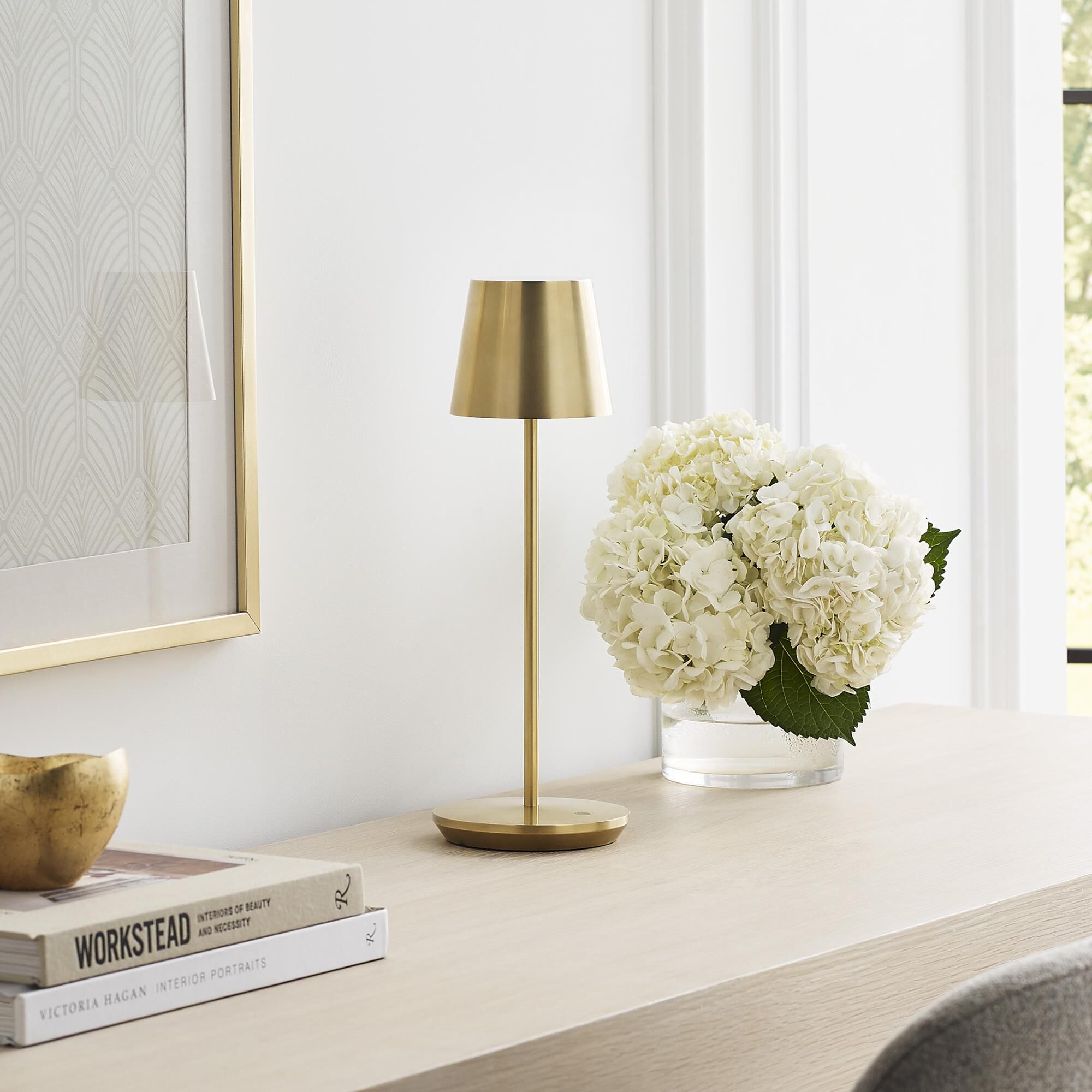 Sean Lavin Nevis 15 Inch Rechargeable Cordless Lamp by Visual Comfort Modern Collection