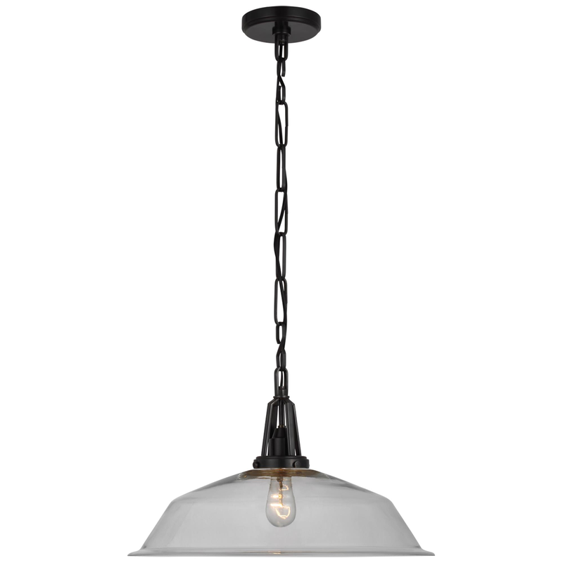 Visual Comfort Signature Collection Chapman & Myers Layton 20 Inch Large Pendant