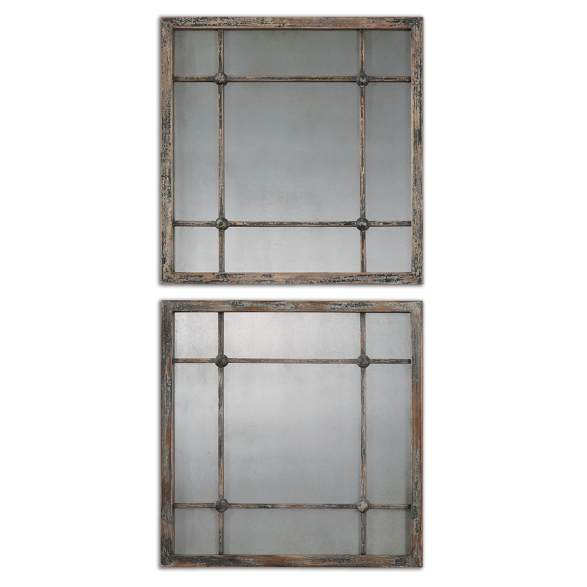 Shown in Heavily Distressed Slate Blue finish