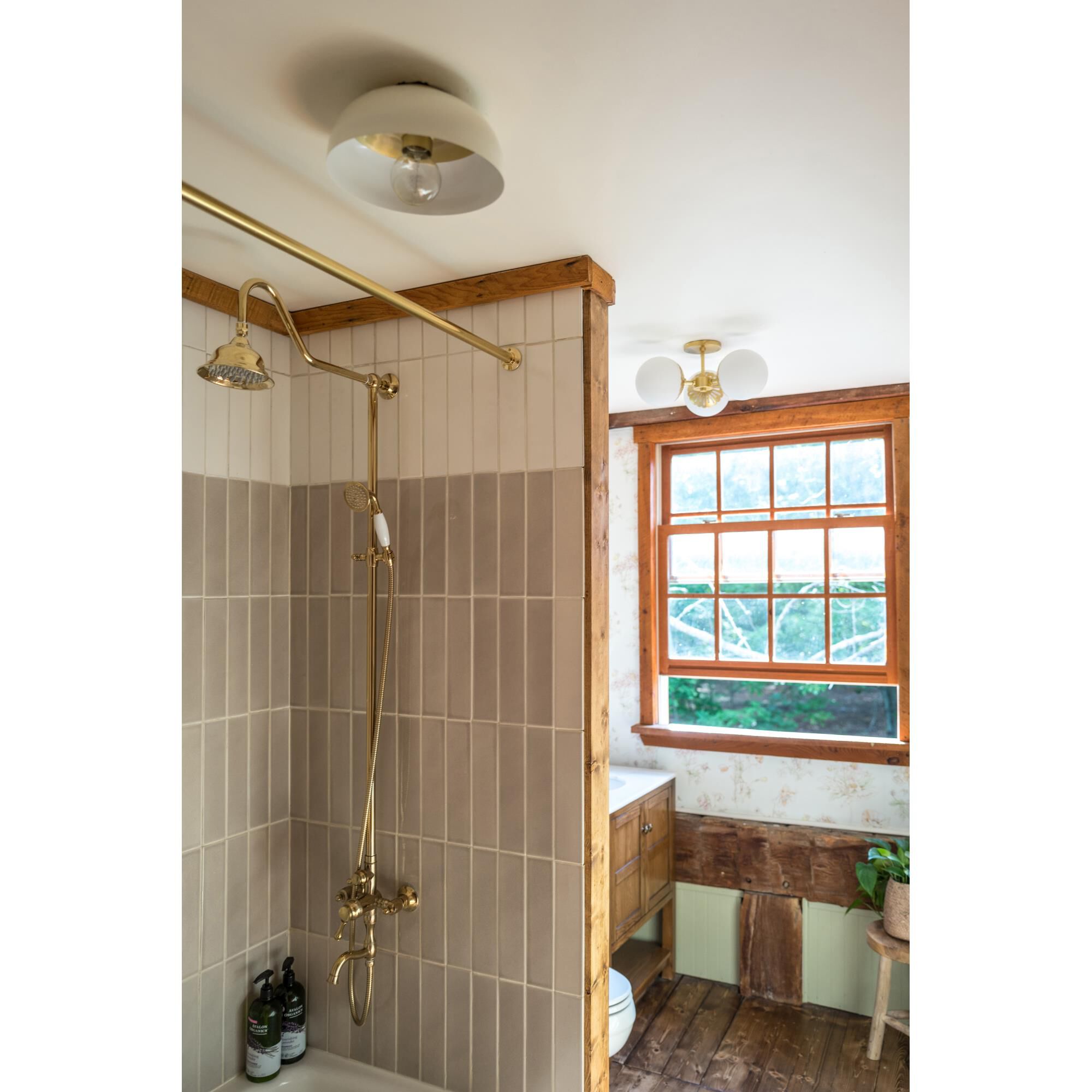 Paige 16.25 Inch Semi Flush Mount by Mitzi