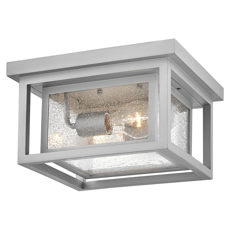 Republic 11 Inch 2 Light Outdoor Flush Mount by Hinkley