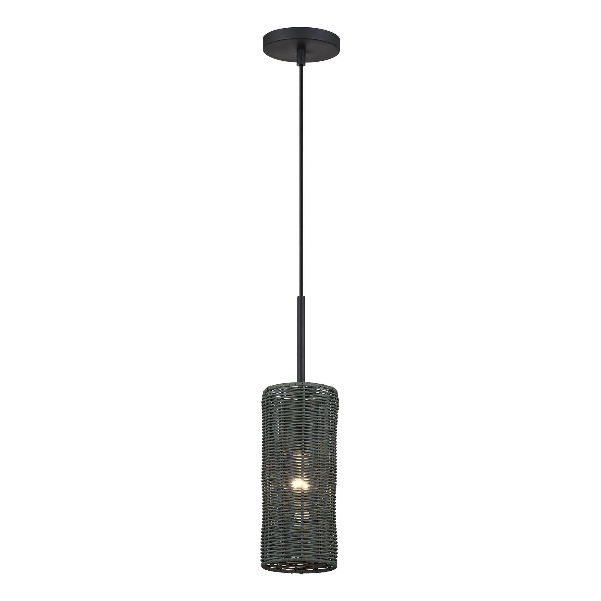 Weavington 5 Inch Mini Pendant by Livex Lighting