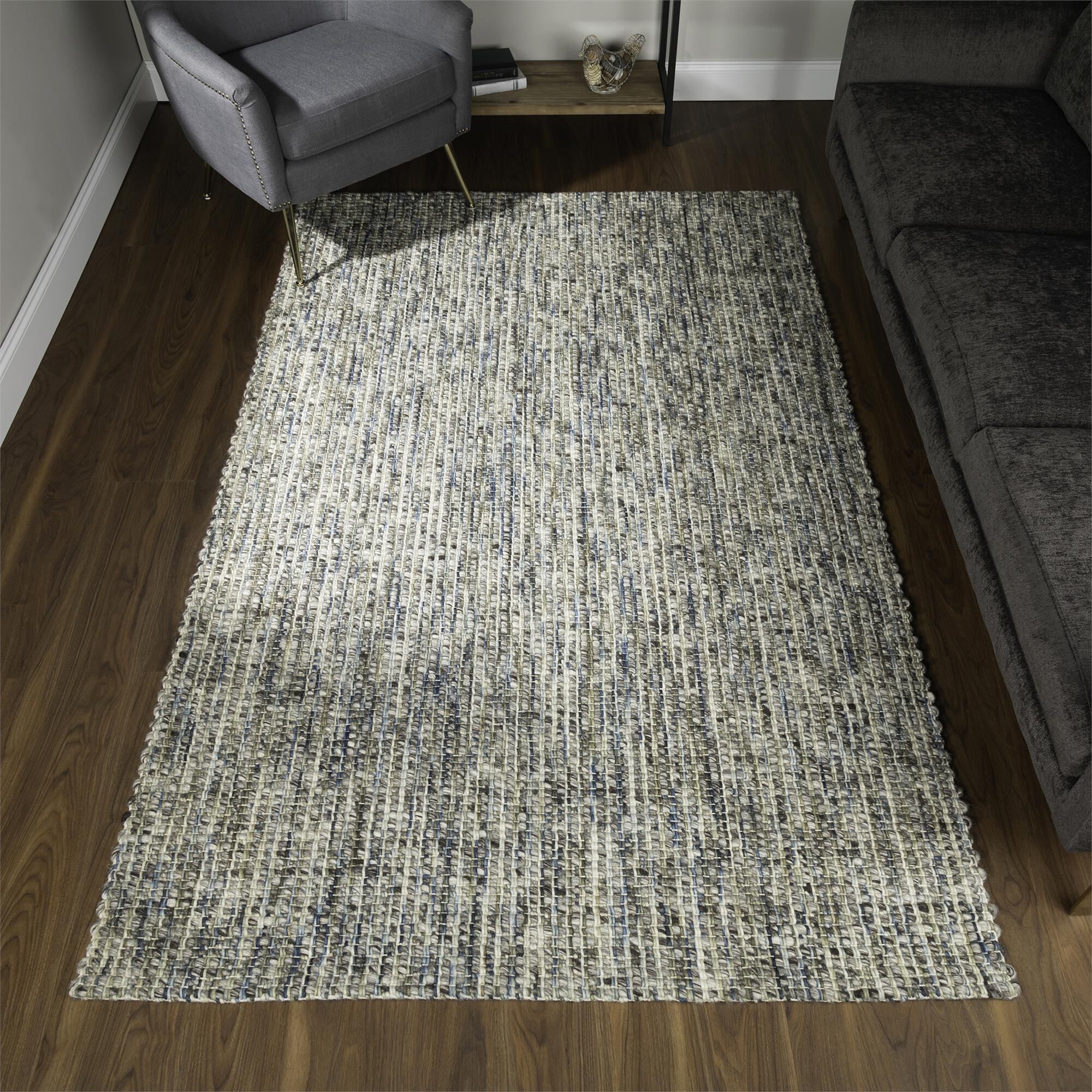 Bondi BD1 Hand Loomed Wool Area Rug,