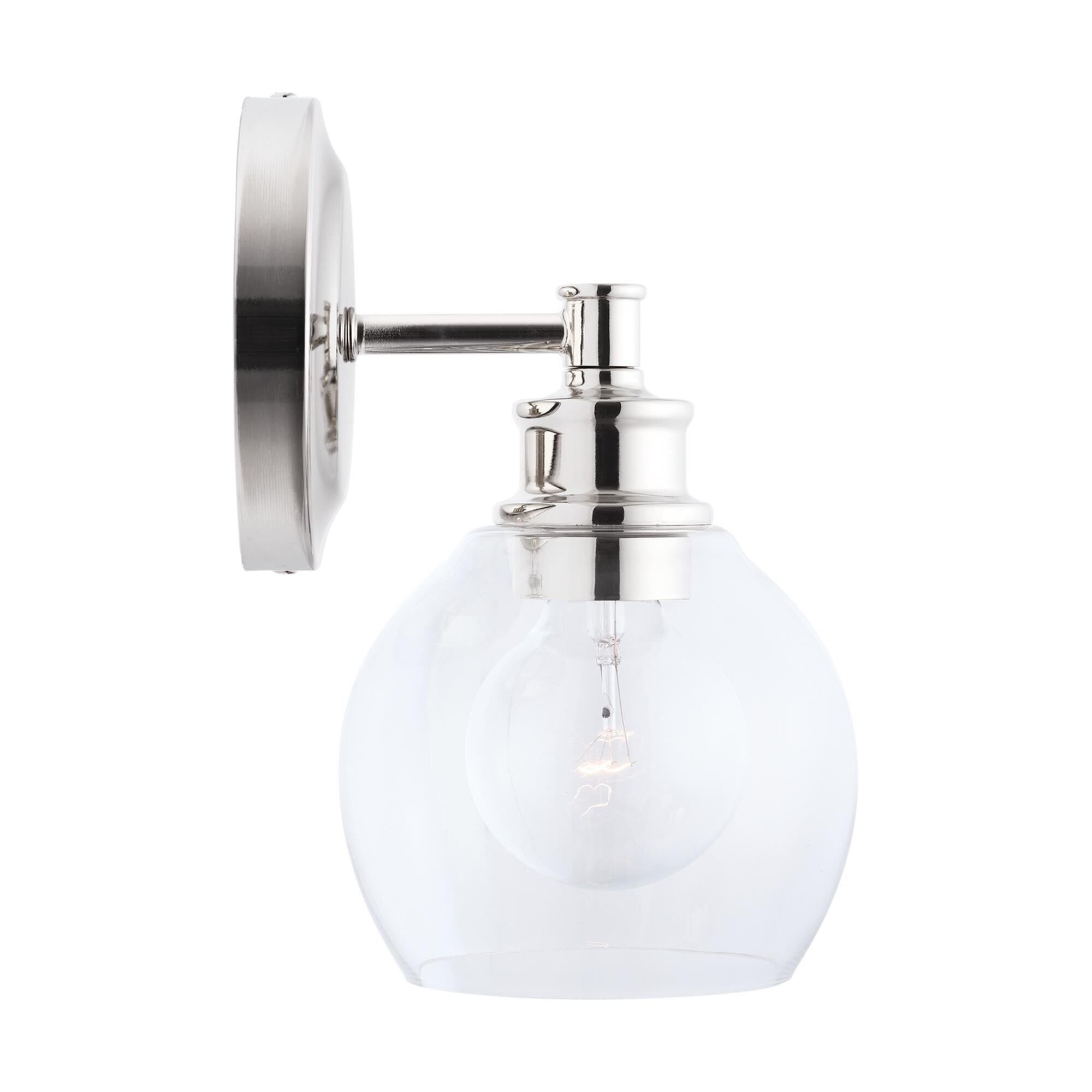 Shown in Polished Nickel finish and 426 glass
