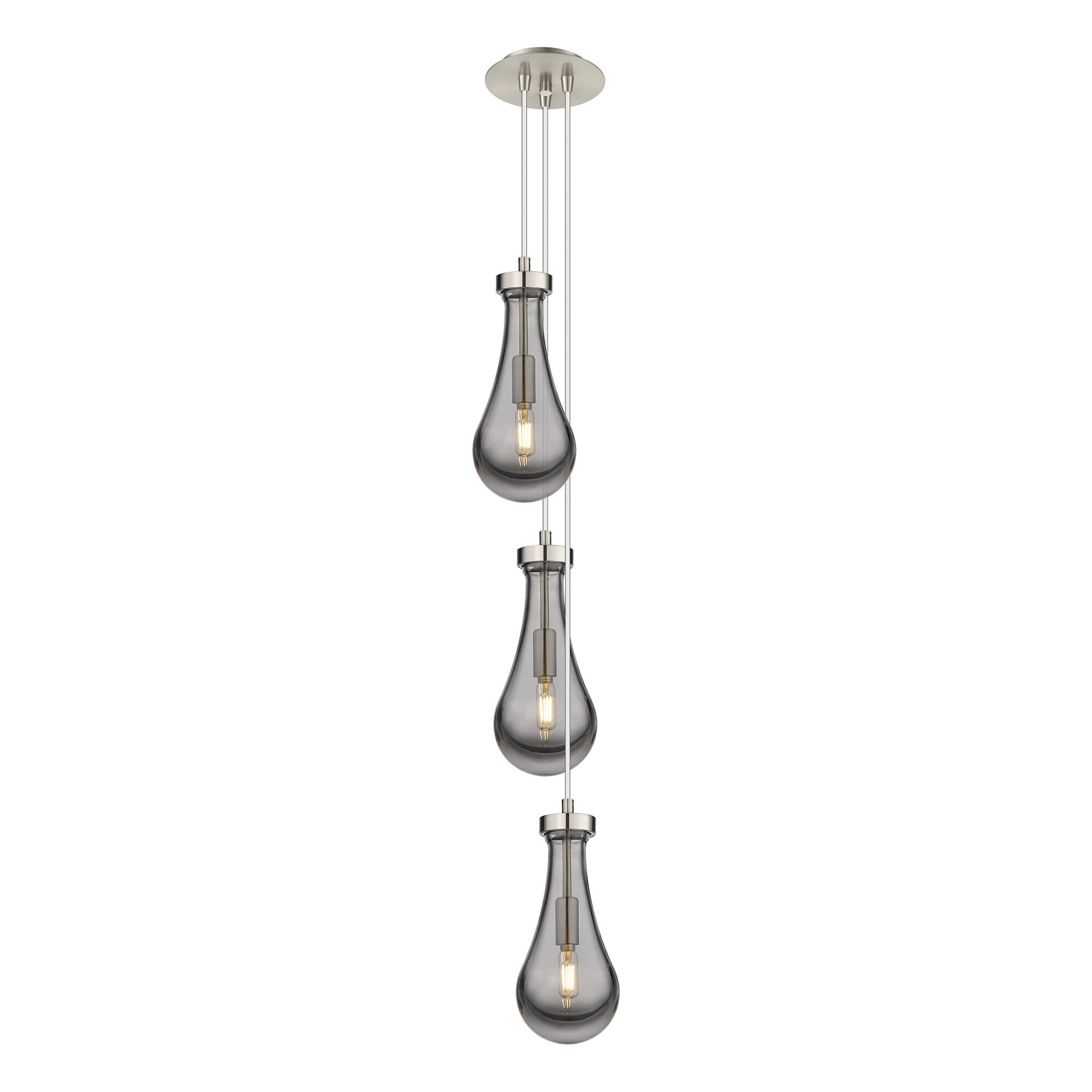 Bruno Marashlian Owego 7 Inch 3 Light Multi Light Pendant by Innovations Lighting