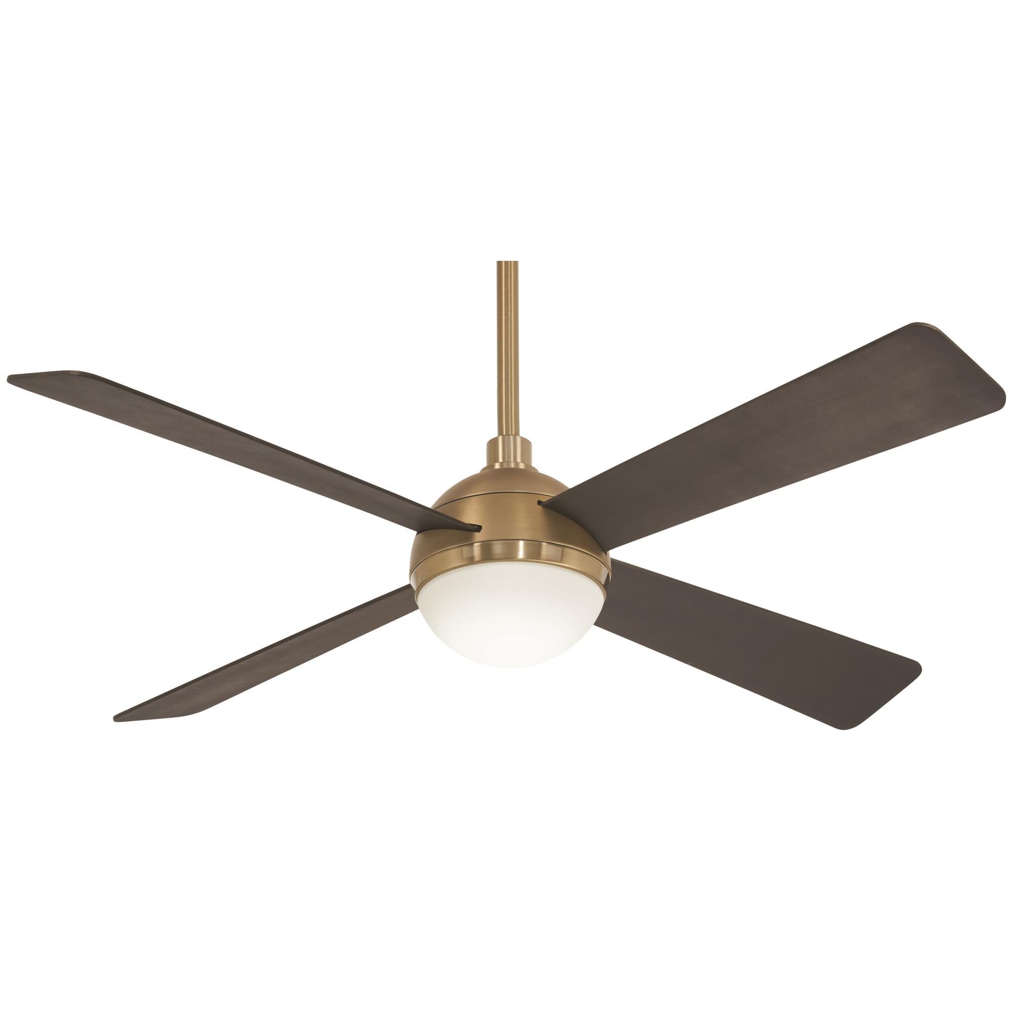 Orb 54 Inch Ceiling Fan with Light Kit by Minka Aire Capitol Lighting