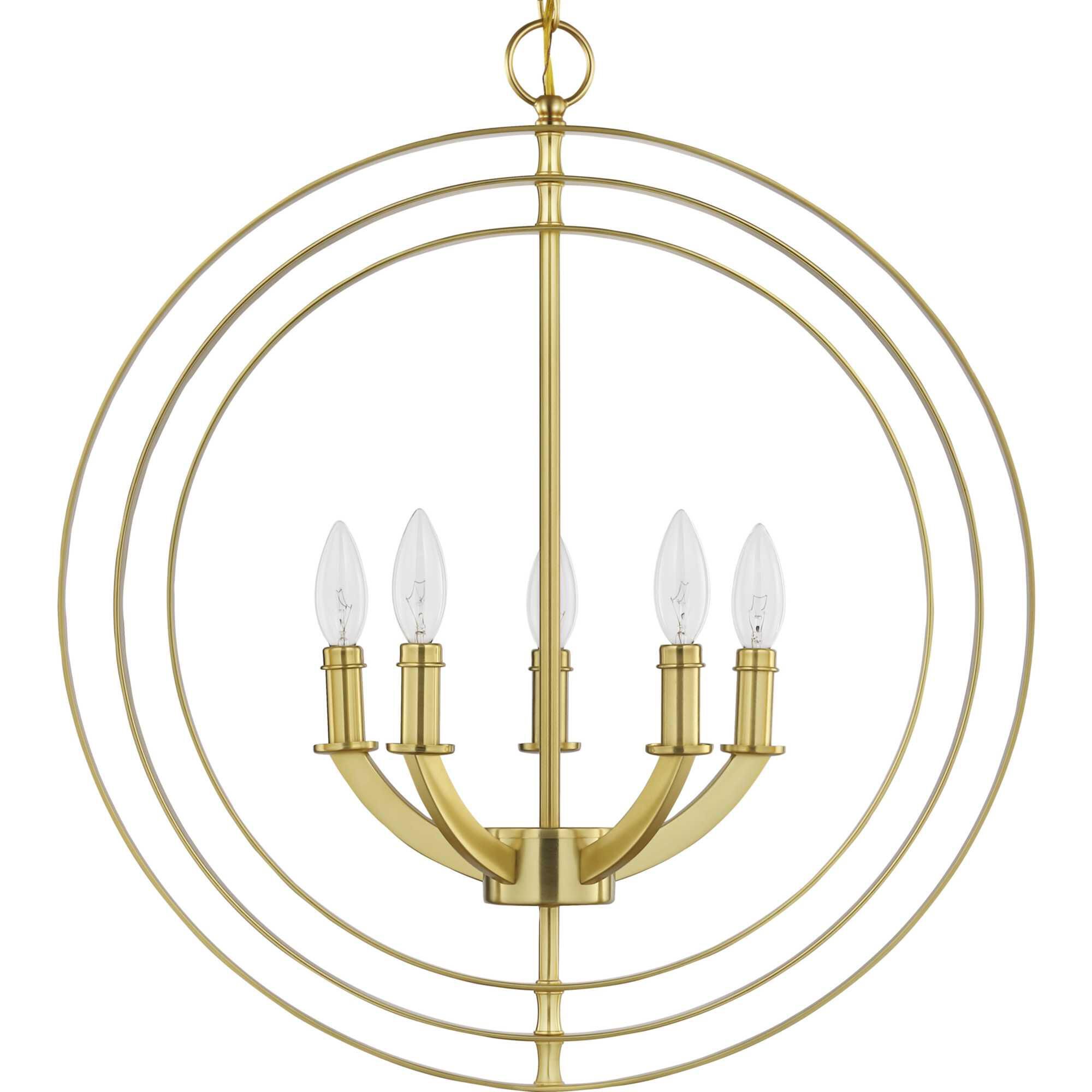 Shown in Satin Brass finish