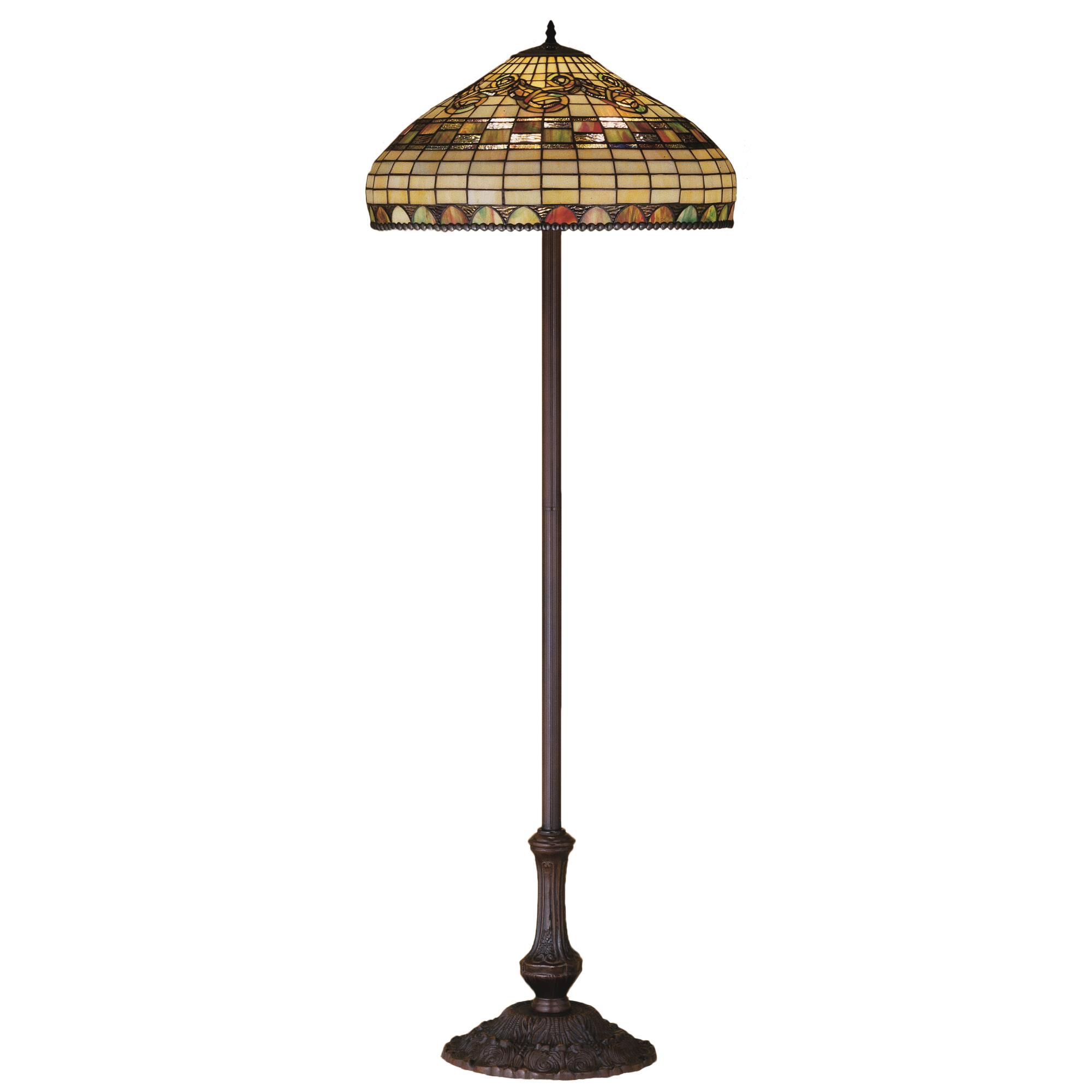 Tiffany Edwardian 63 Inch Floor Lamp by Meyda Lighting