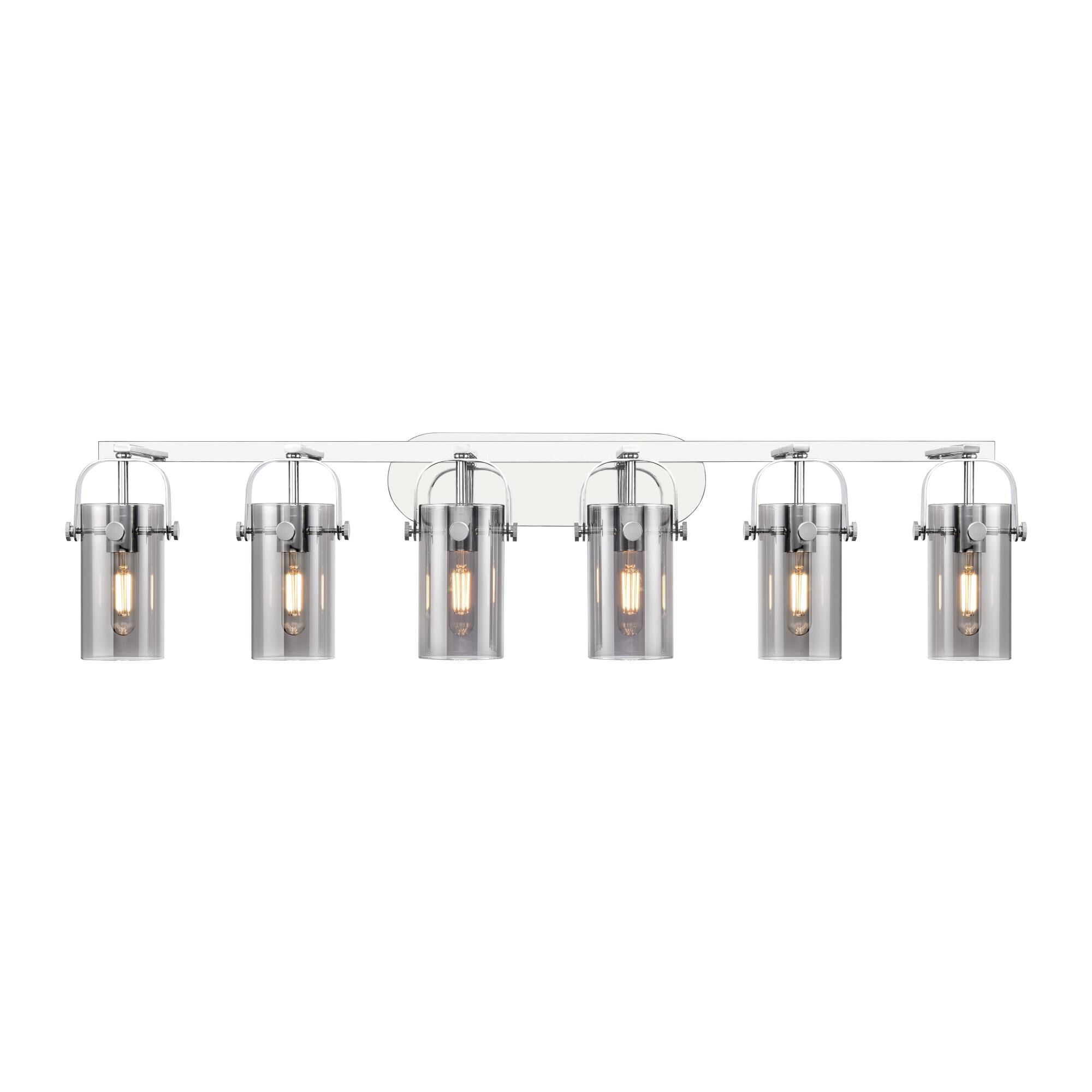 Bruno Marashlian Pilaster Ii Cylinder 43 Inch 6 Light Bath Vanity Light by Innovations Lighting