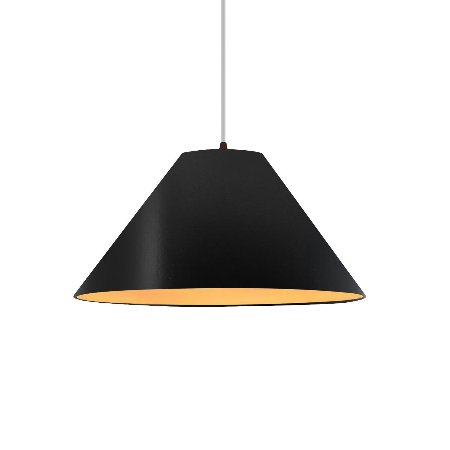 Shown in Dark Bronze finish and Carbon Matte Black with Champagne Gold Internal shade