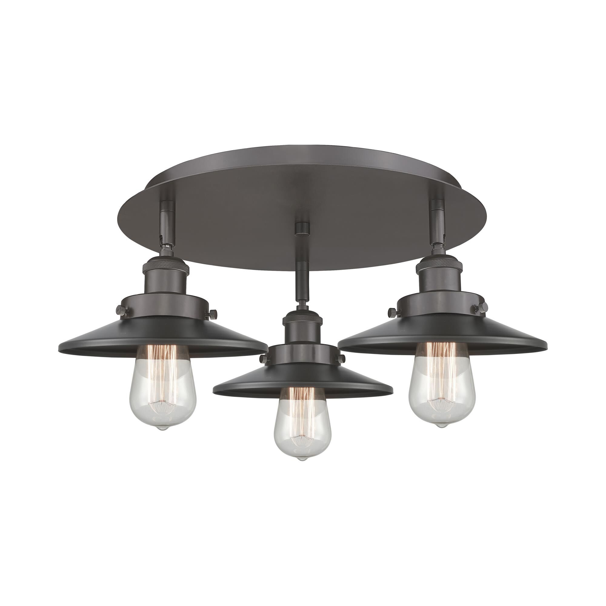 Bruno Marashlian Ballston Urban 20 Inch Flush Mount by Innovations Lighting