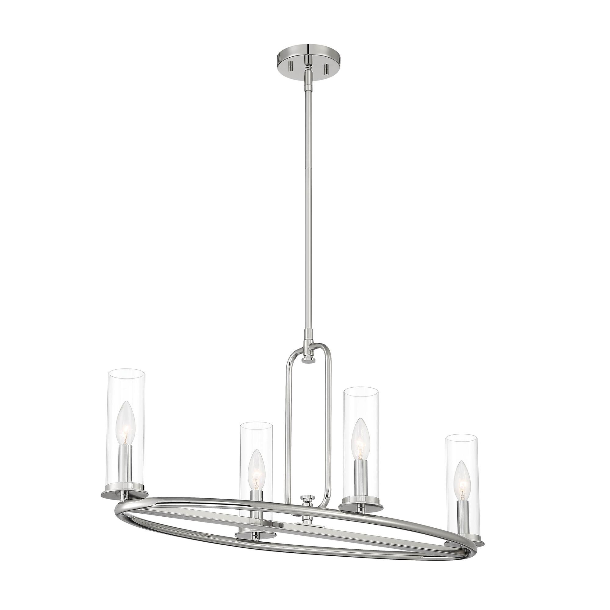 Hudson Heights 32 Inch 4 Light Linear Suspension Light by Designers Fountain