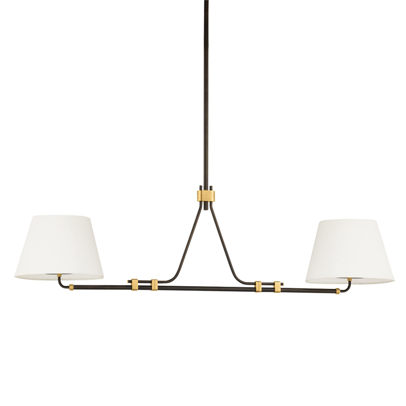 Crown Heights Medium Linear Chandelier by Hudson Valley Lighting