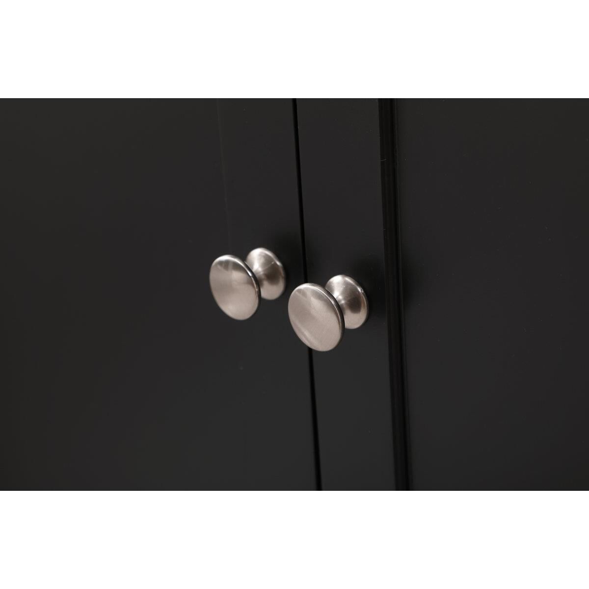 Shown in Black finish