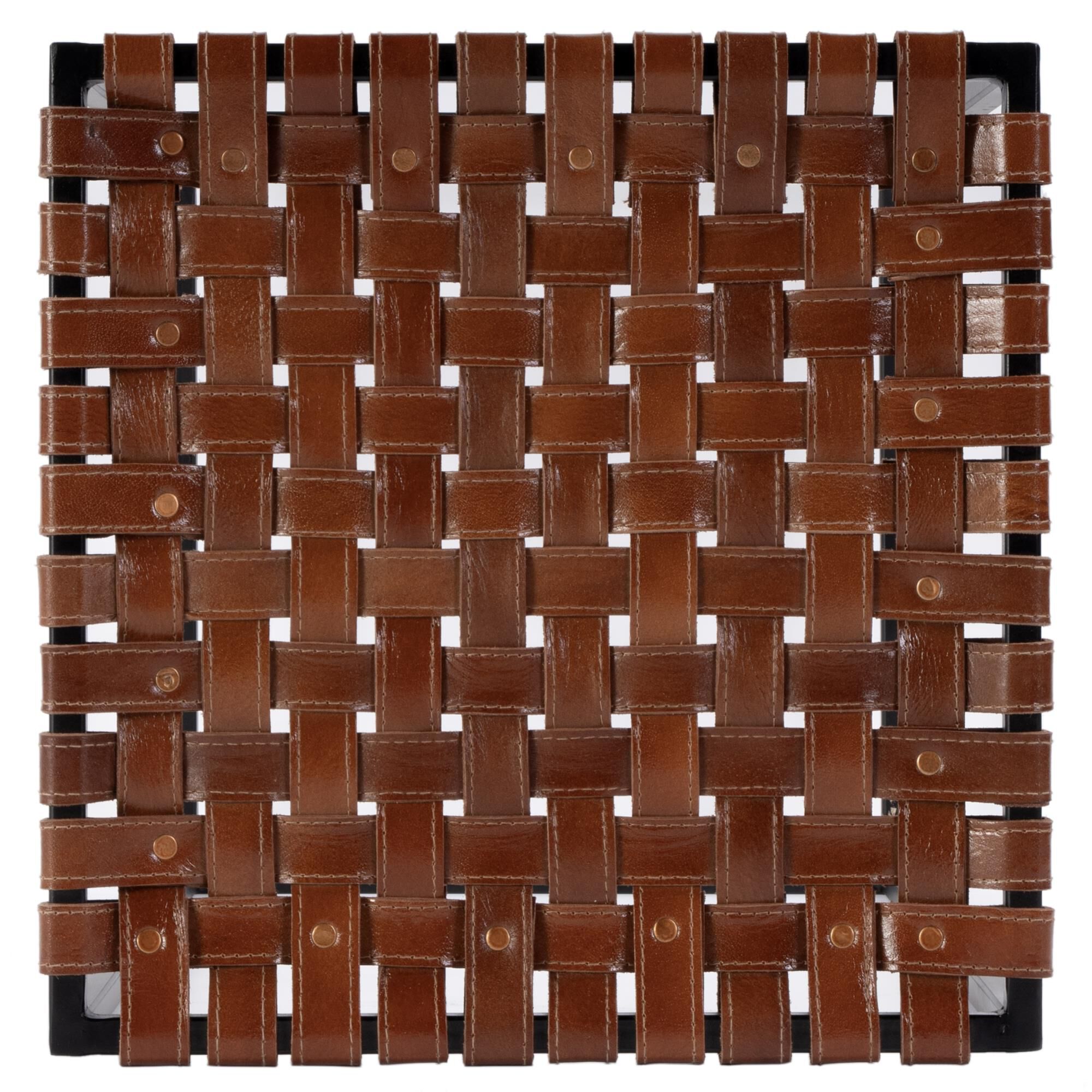 Shown in Brown Leather finish