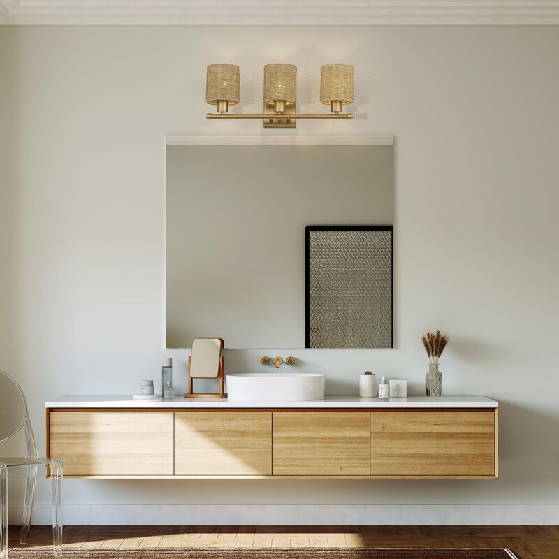 Weavington 24 Inch Bath Vanity Light by Livex Lighting