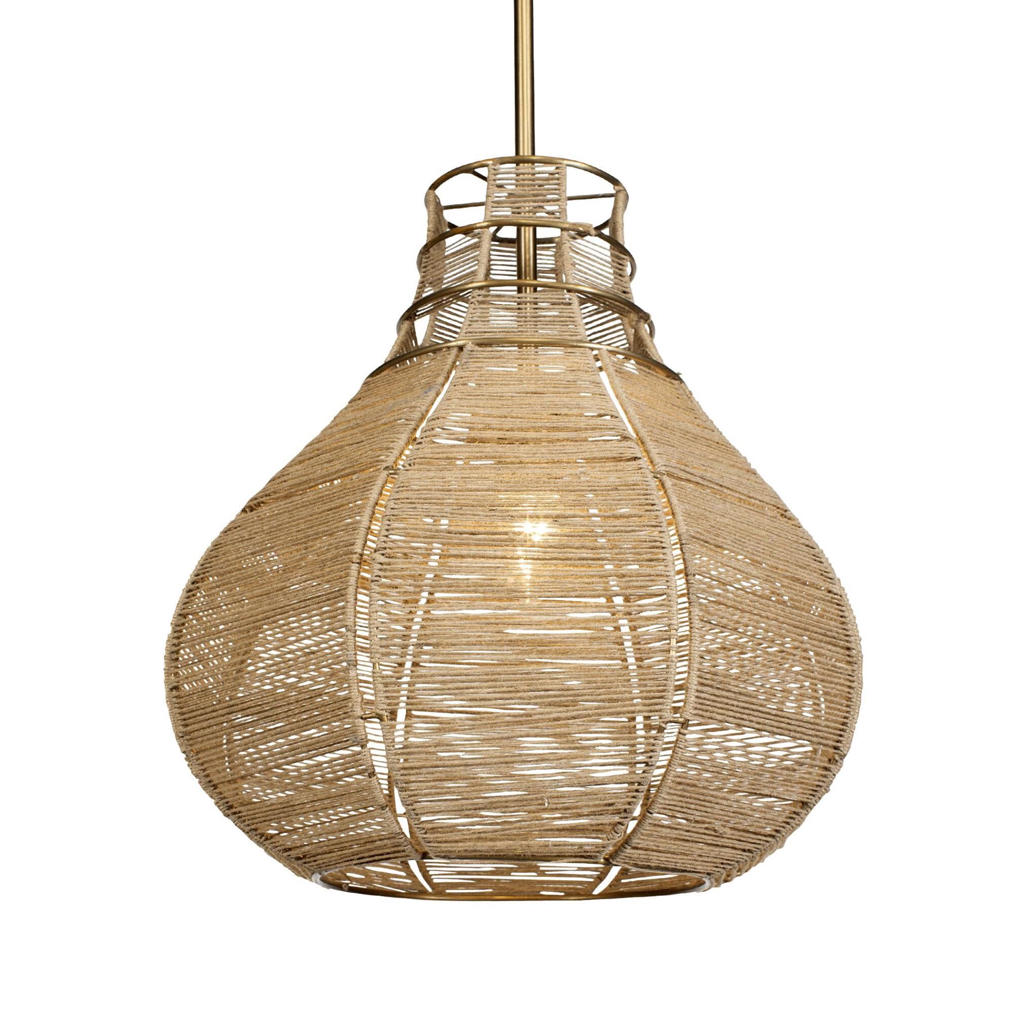 Revelation Design Hestia 16 Inch Large Pendant by Uttermost