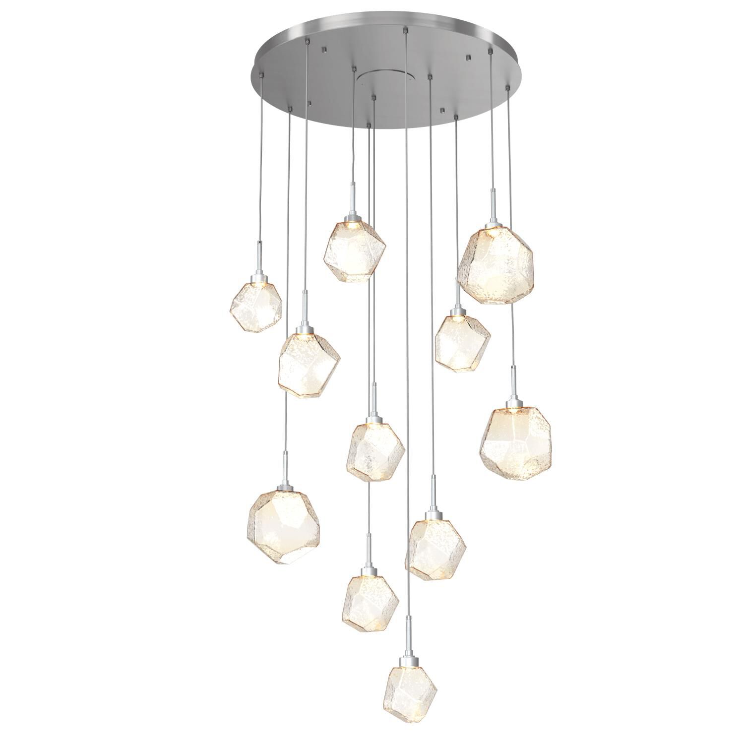 Gem 35 Inch 11 Light LED Multi Light Pendant by Hammerton Studio