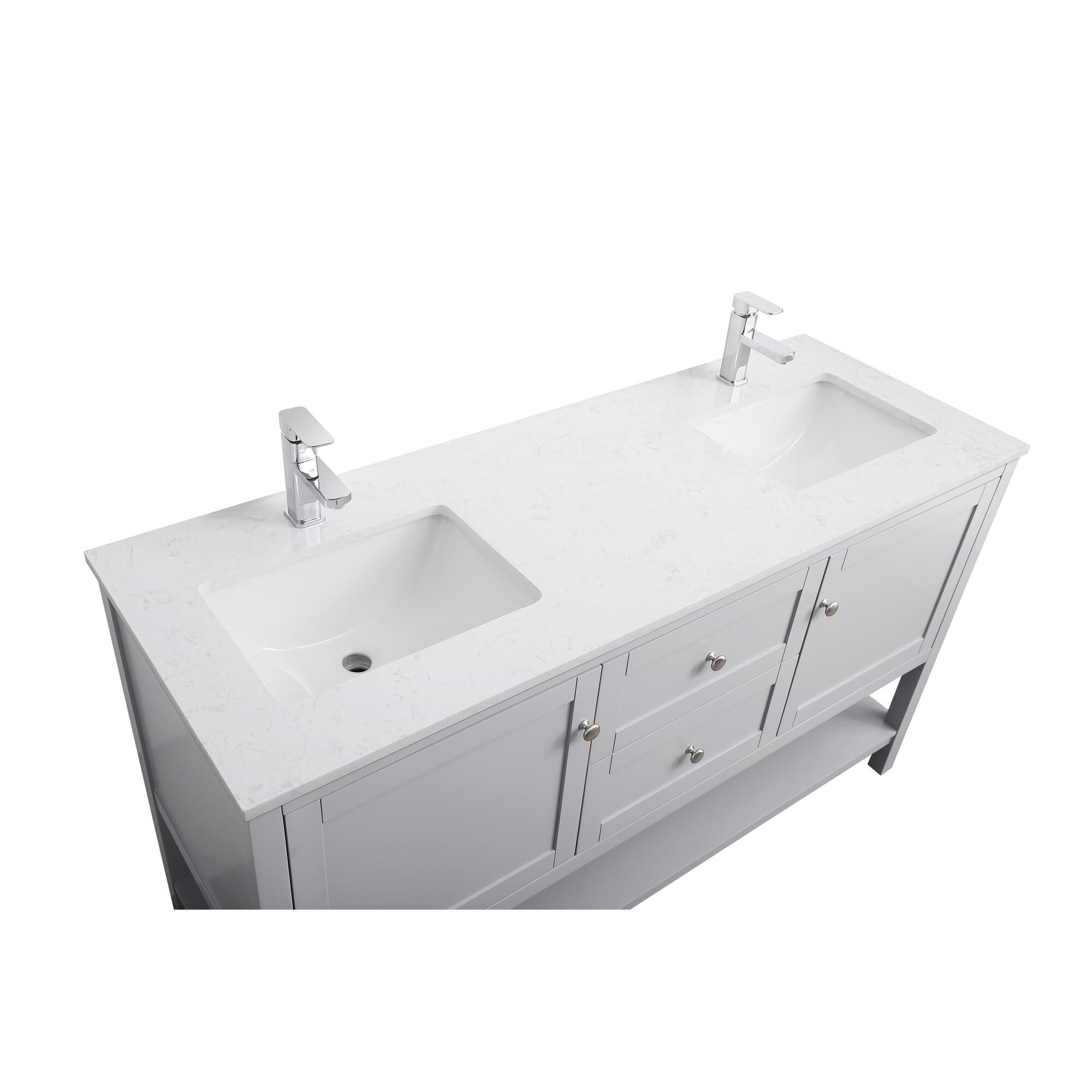 Shown in Grey finish