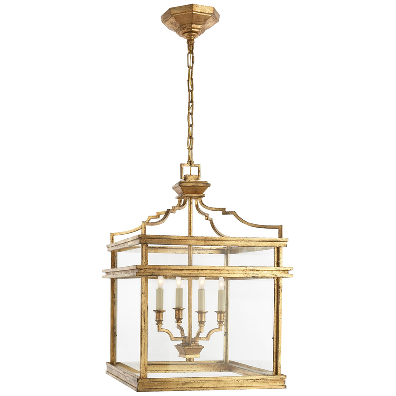 Chapman & Myers Mykonos 17 Inch Cage Pendant by Visual Comfort Signature Collection