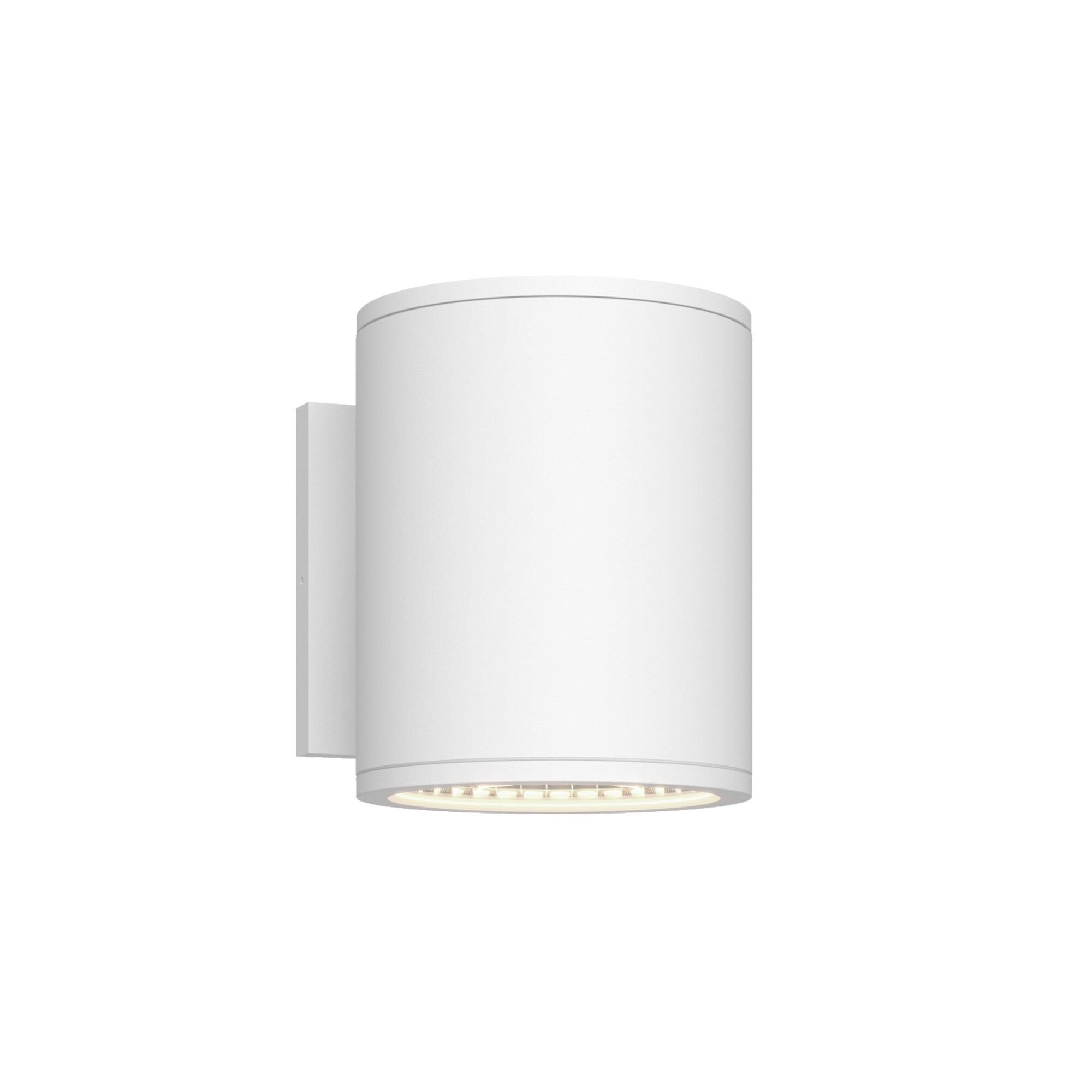 Shown in White finish and Clear glass