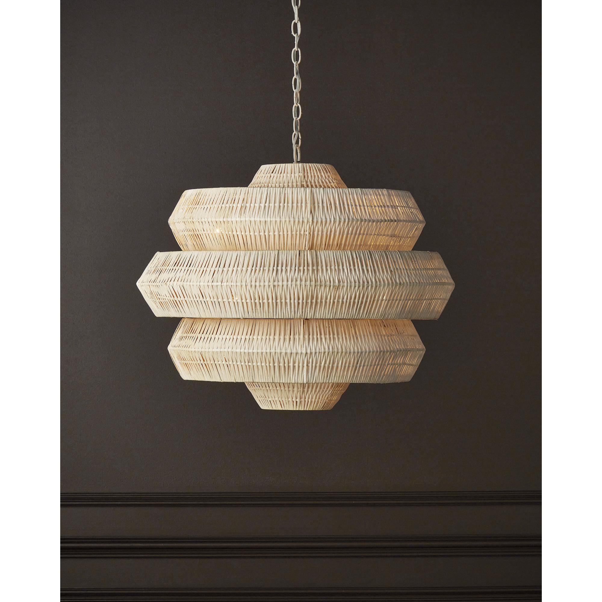 Antibes 30 Inch Chandelier by Currey and Company