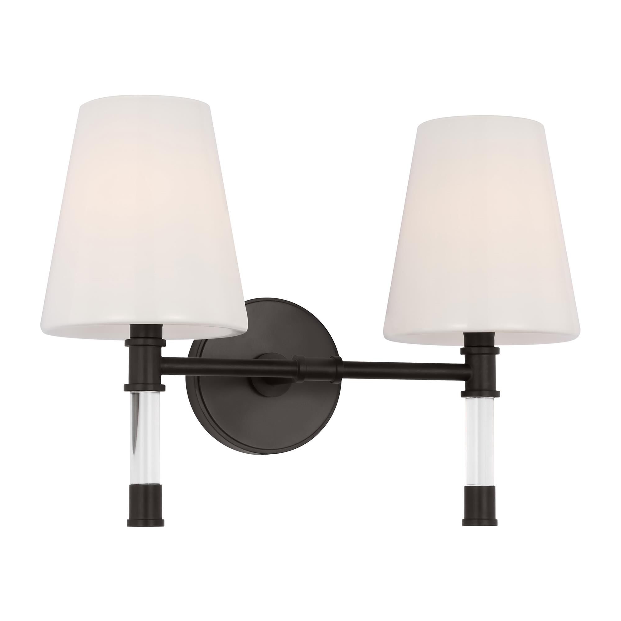 Chapman & Myers Hanover 15 Inch 2 Light Bath Vanity Light,