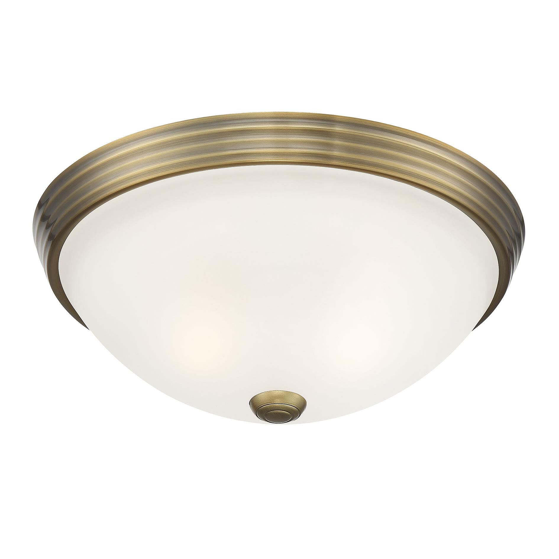 Flush Mount 13 Inch 2 Light Flush Mount by Savoy House