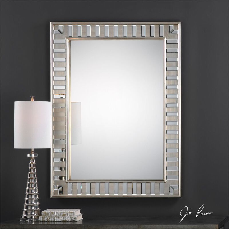 Lanester Medium Decorative Mirror by Uttermost