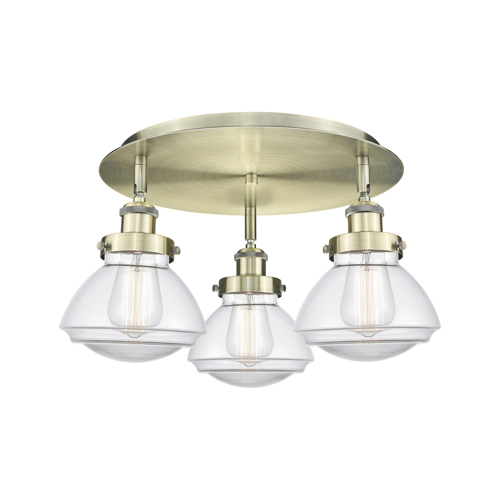 Bruno Marashlian Olean 18 Inch Flush Mount by Innovations Lighting