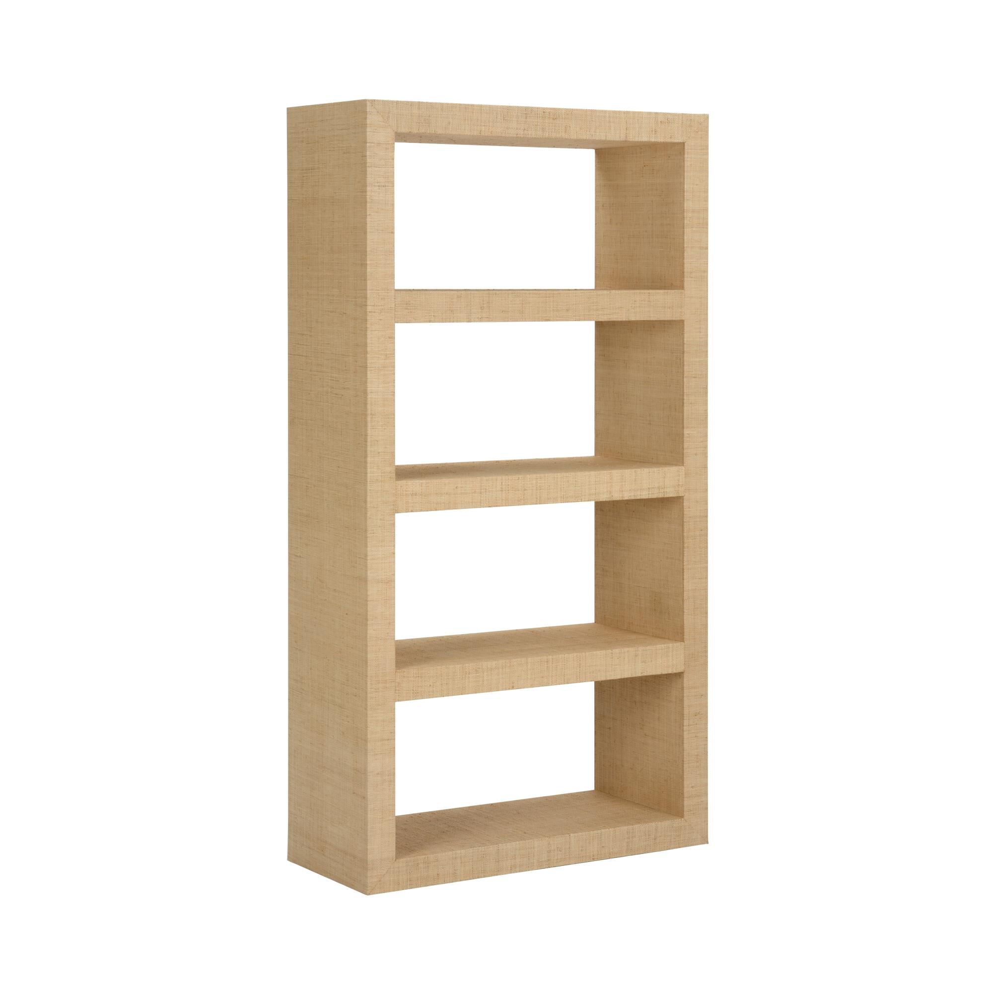 Raffia Bookcase by Chelsea House