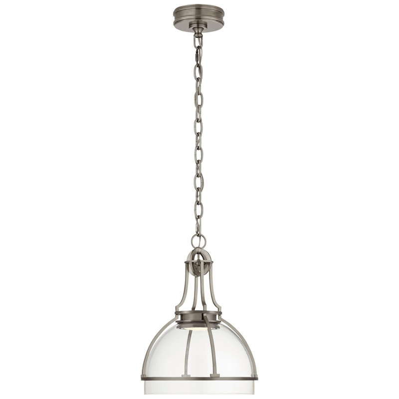 Visual Comfort Signature Collection Chapman & Myers Gracie 12 Inch LED Mini Pendant