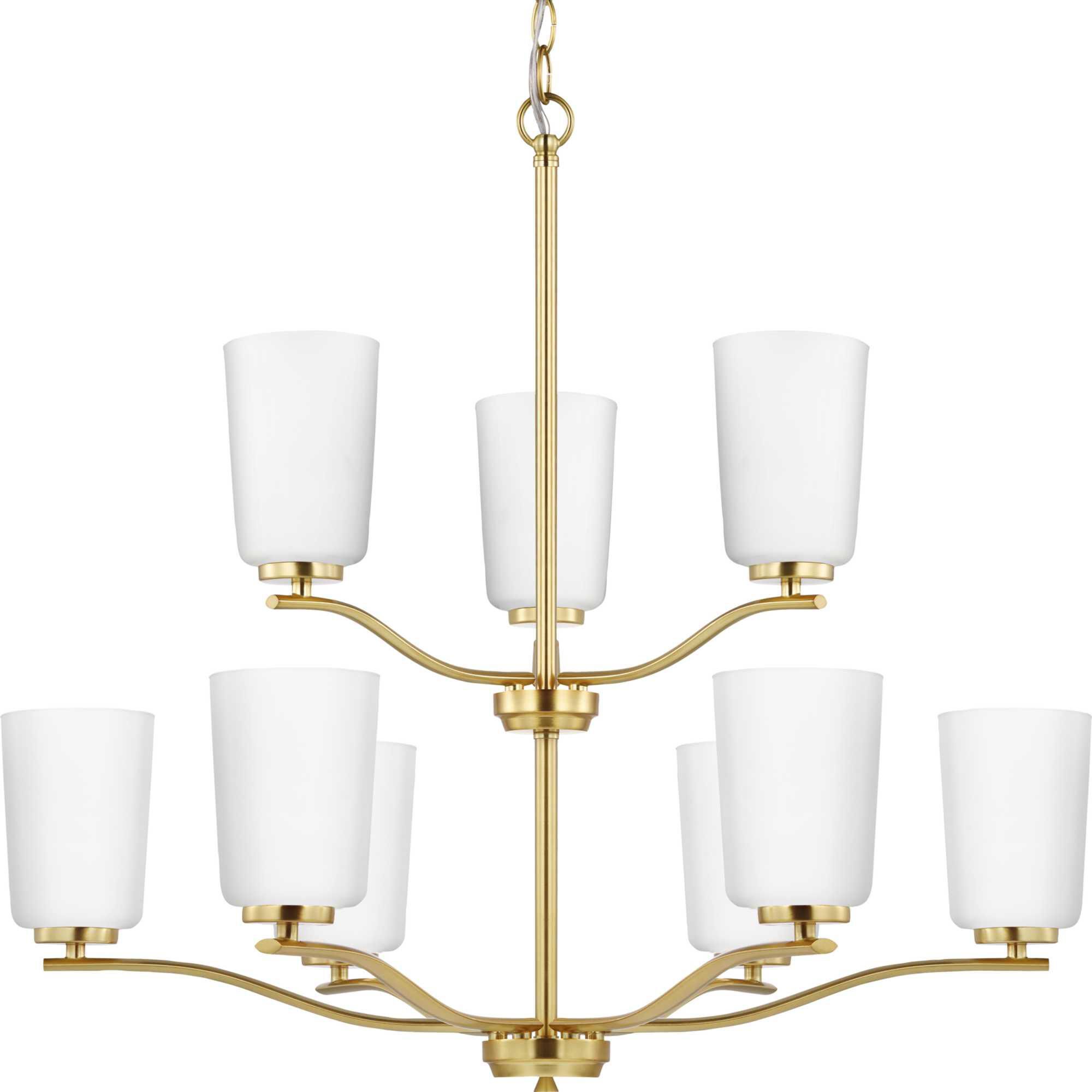 Adley 28 Inch 9 Light Chandelier by Progress Lighting
