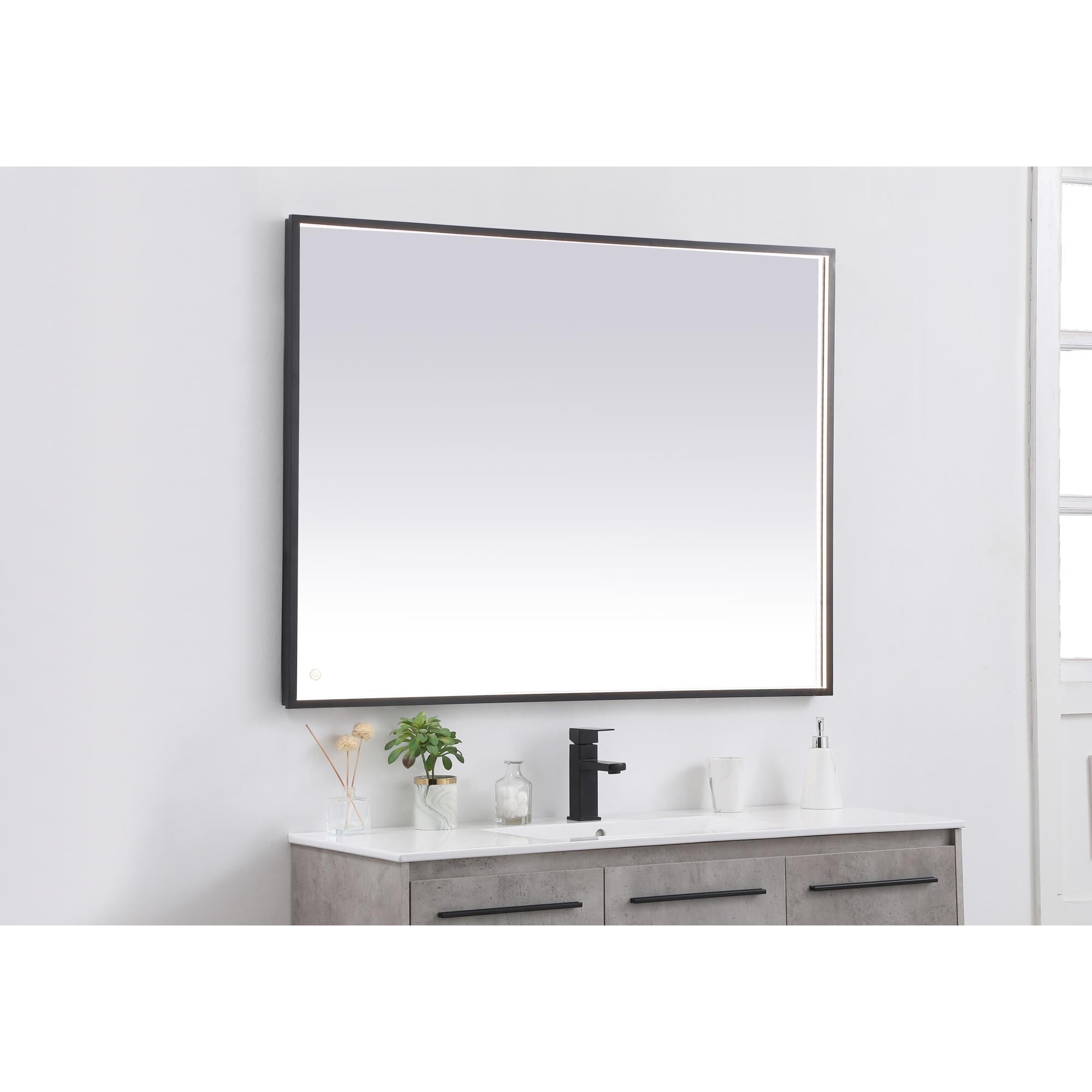 Shown in Black finish