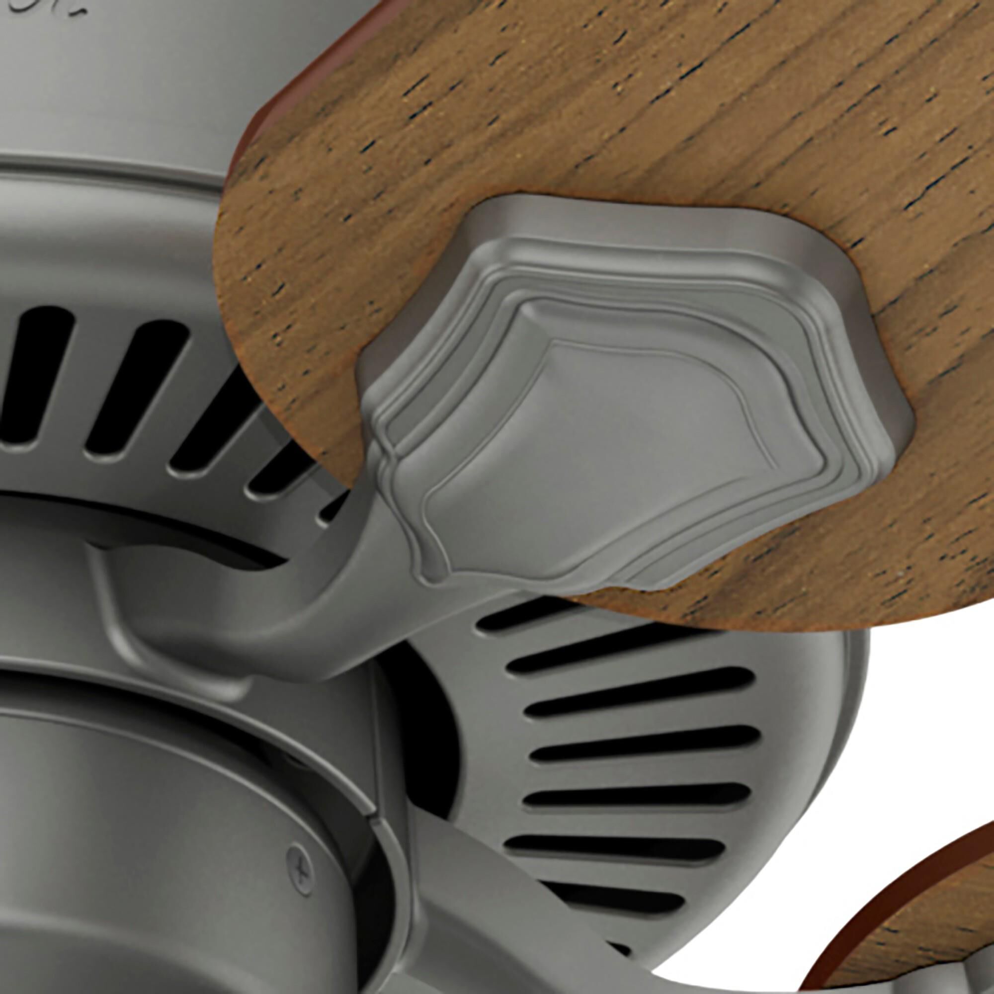 Swanson 52 Inch Ceiling Fan with Light Kit by Hunter Fan