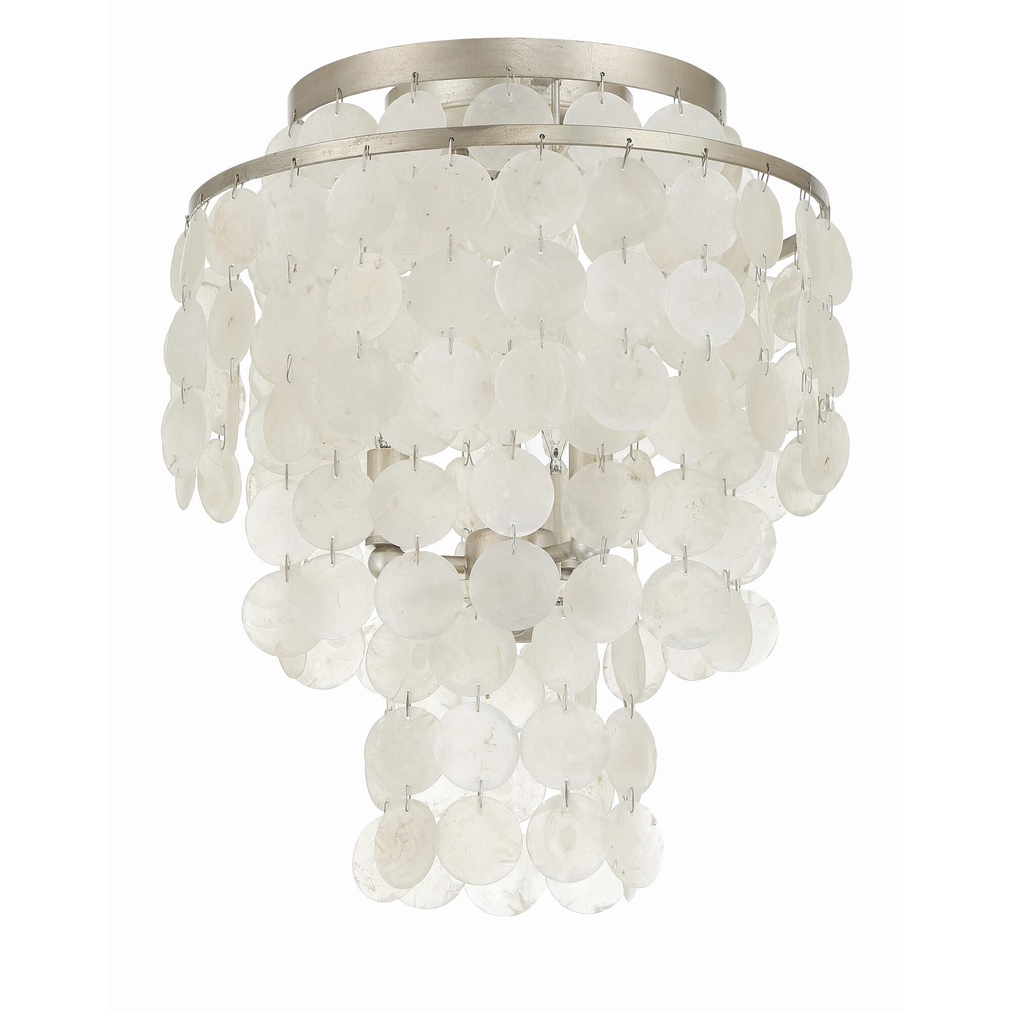 Brielle 13 Inch 3 Light Flush Mount by Crystorama