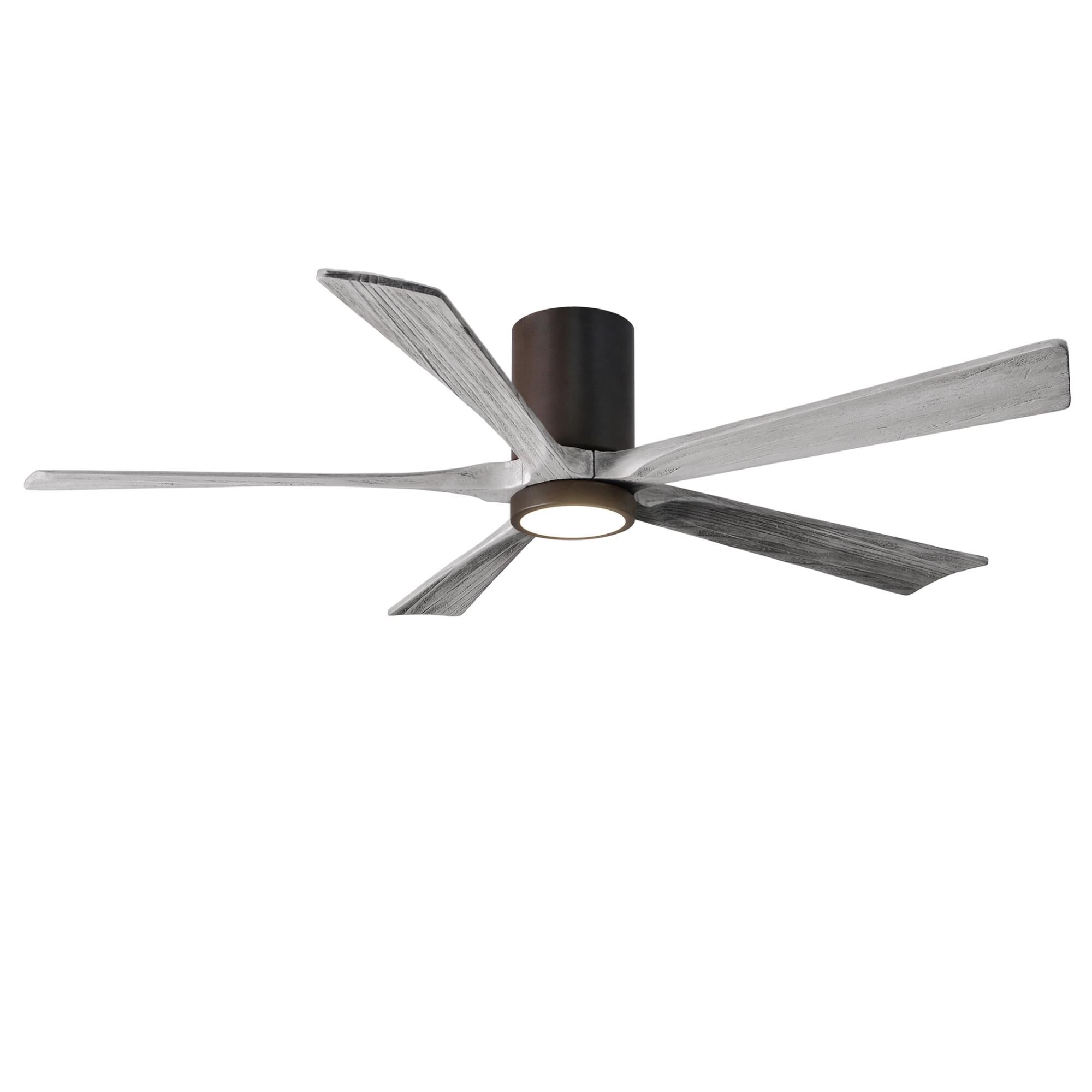 Irene 60 Inch Flush Mount Fan with Light Kit by Matthews Fan Company