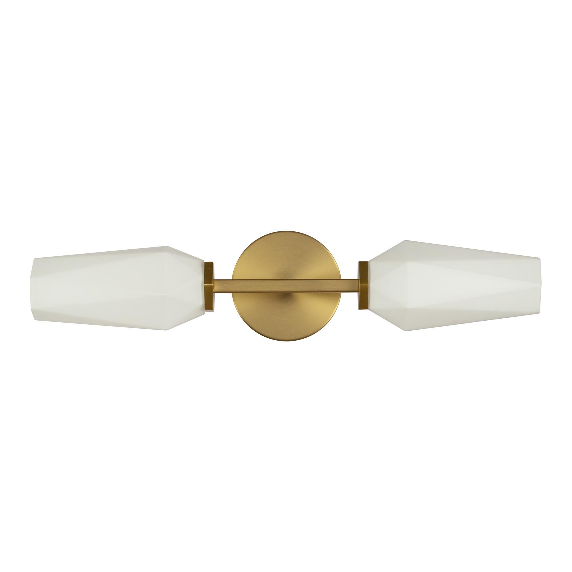 Shown in Brushed Gold/Opal Glass|matte Black/Opal Glass finish and Opal glass and Opal Glass shade