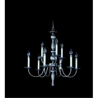 Jamestown 28 Inch 9 Light Chandelier by Framburg