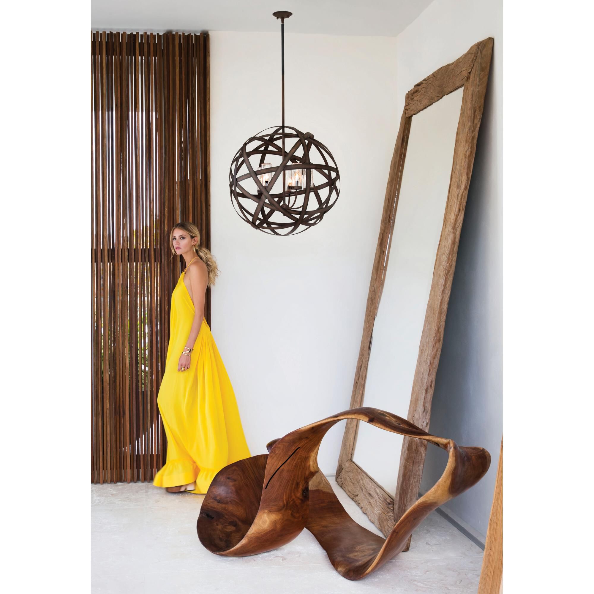 Carson 26 Inch Tall 5 Light Outdoor Hanging Lantern by Hinkley Lighting